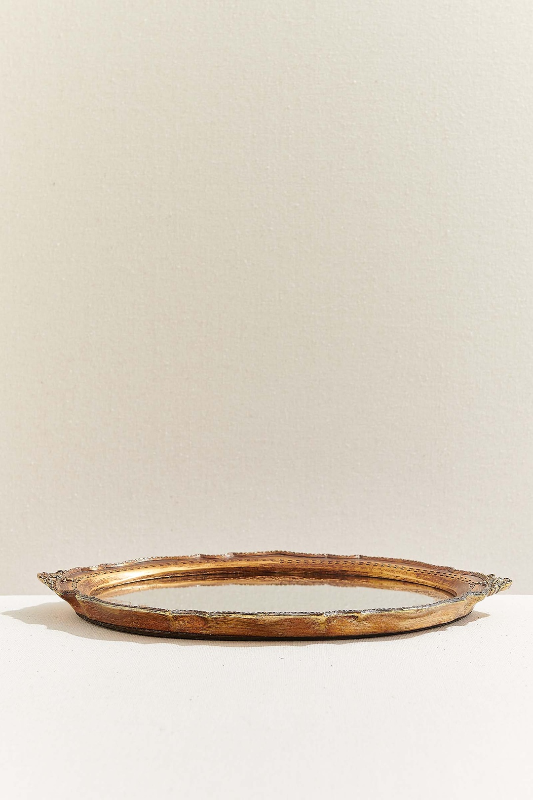 Nostalji Tepsi 38x24 cm Gold