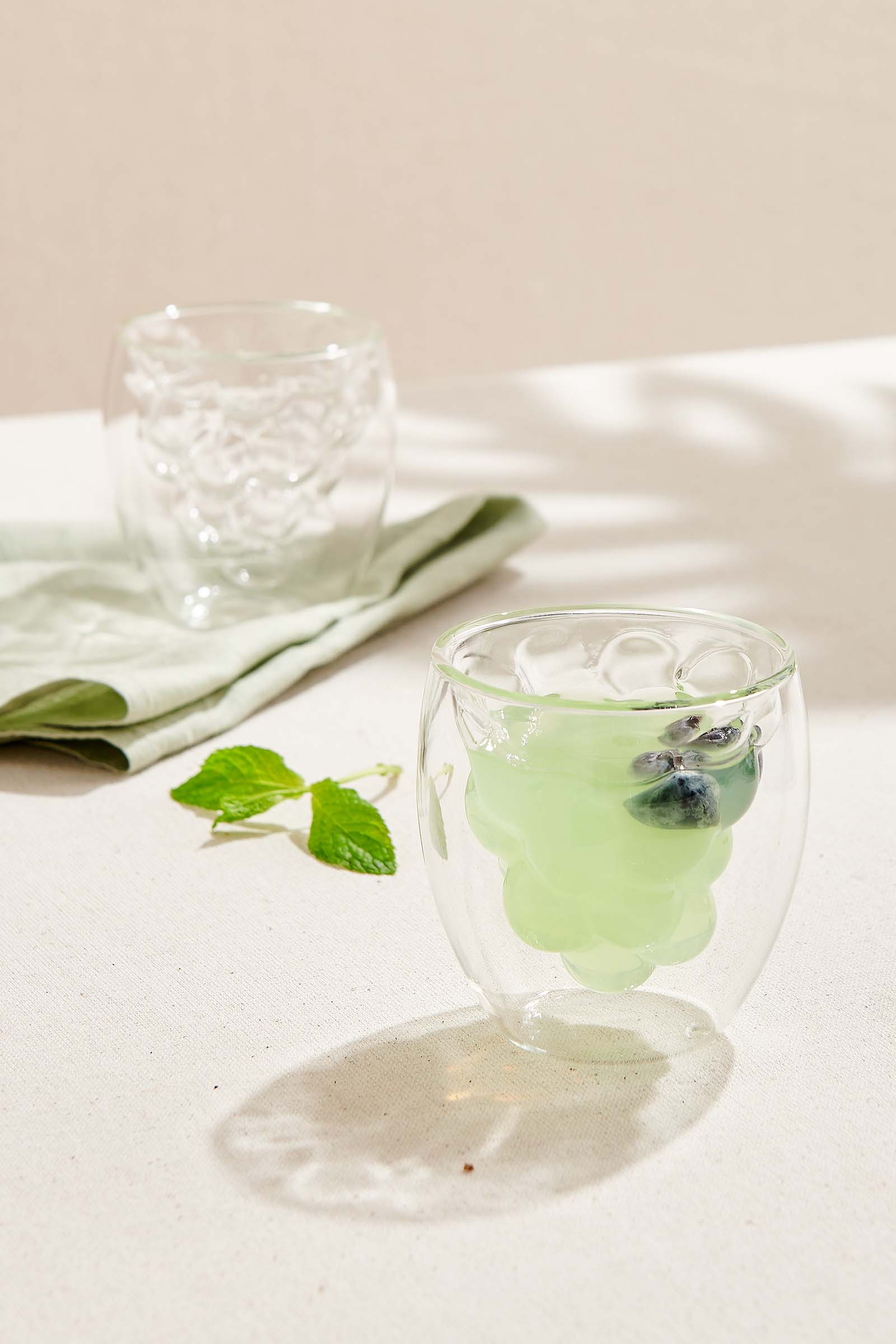 Ouzum Cocktail Glass with Inner Outer