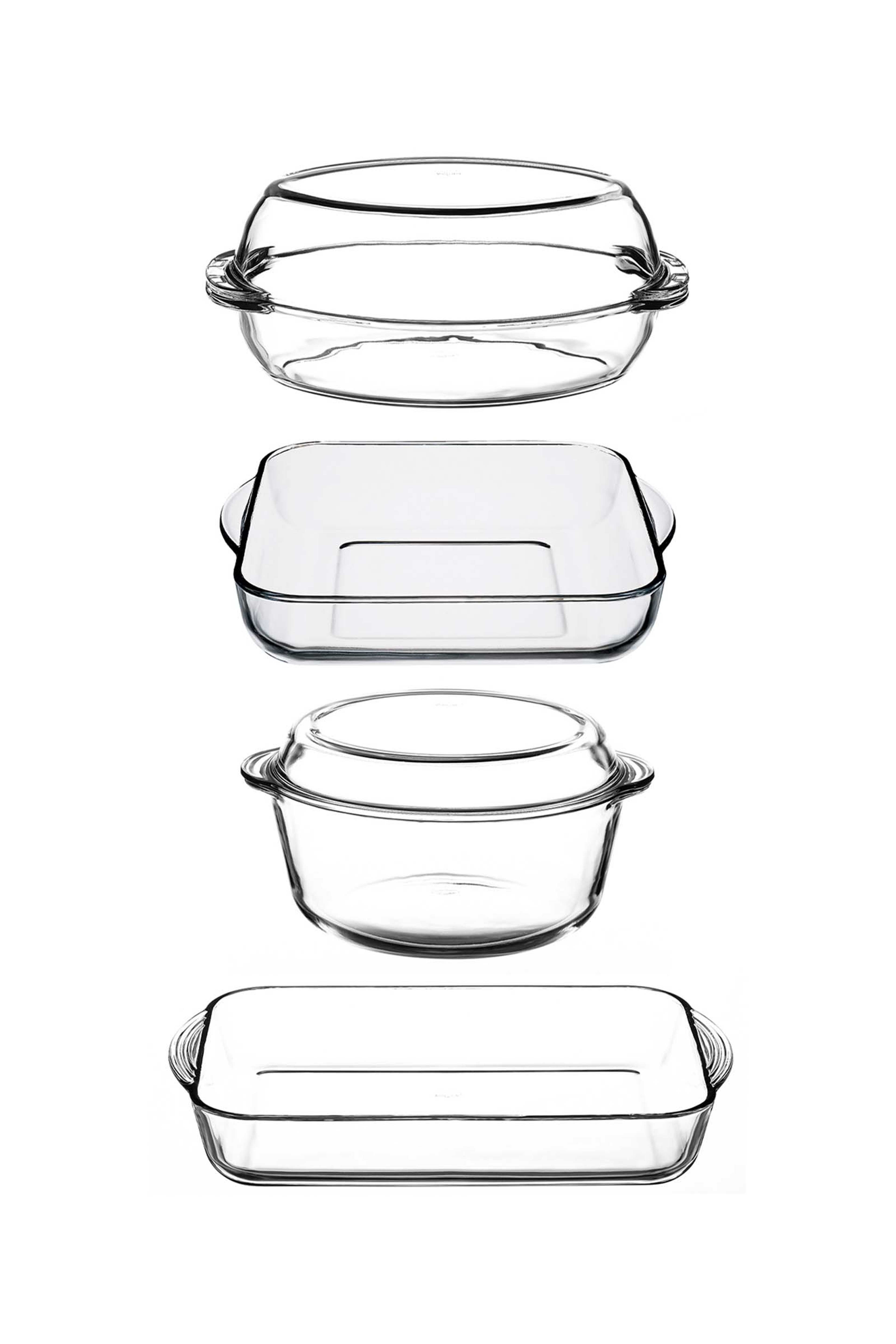 Borcam 2+2 Baking Dish Set