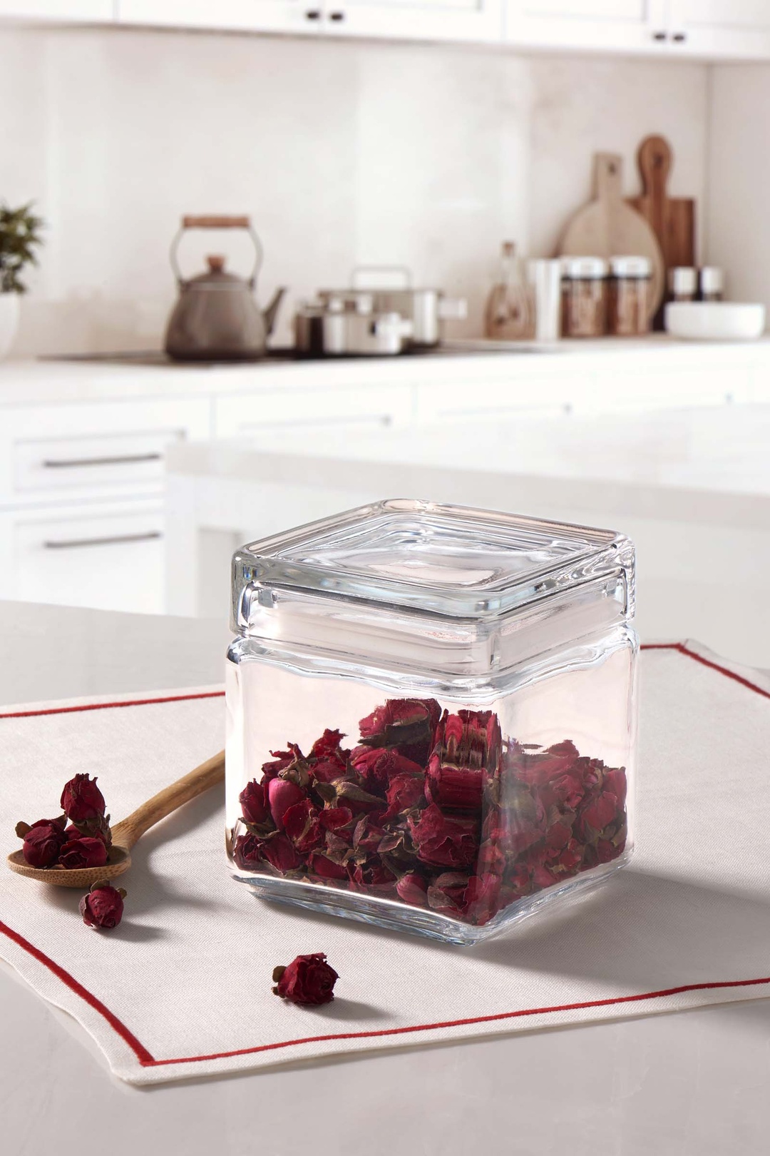 Kubik Kavanoz 750  cc