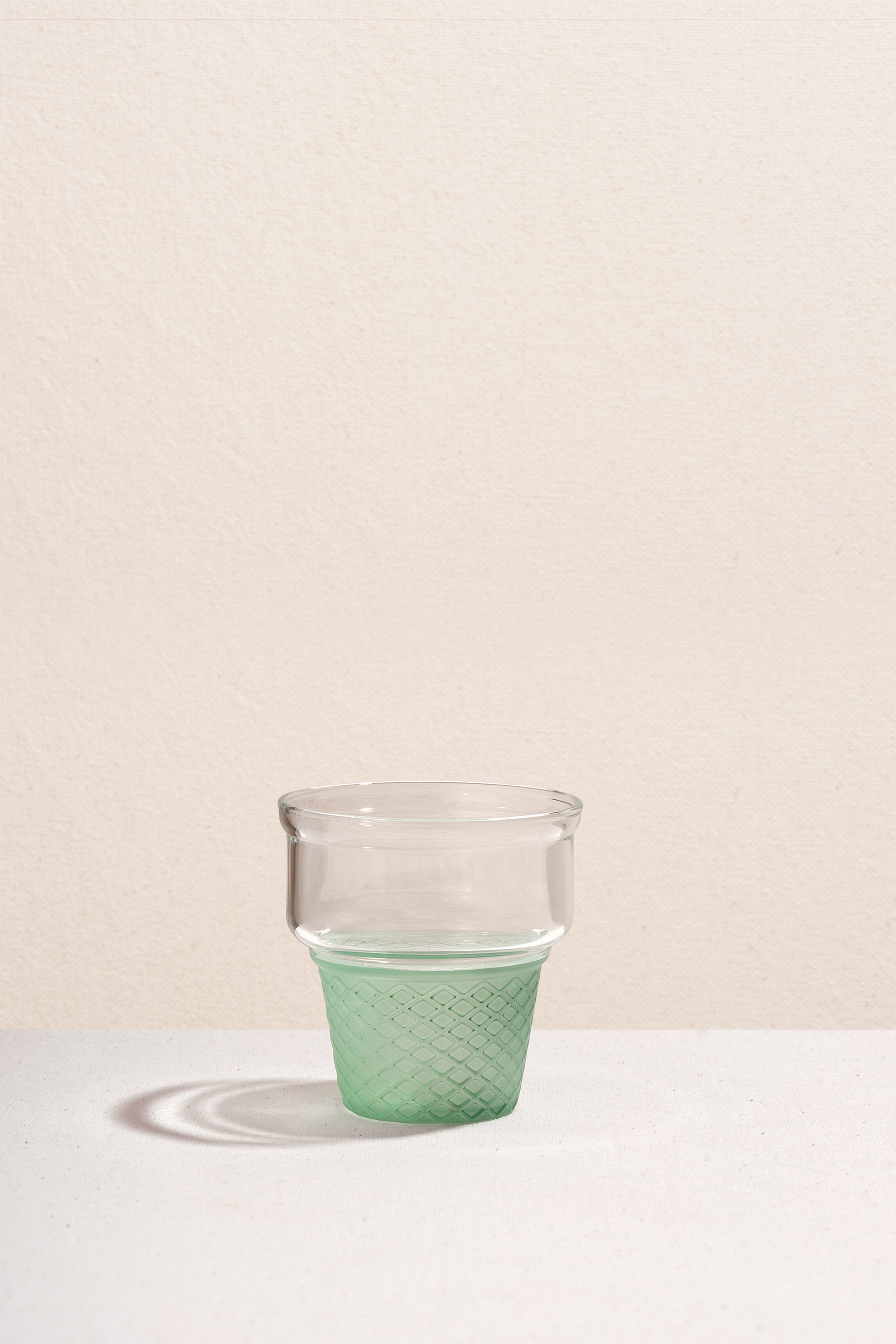 Green Mini Cornet Ice Cream