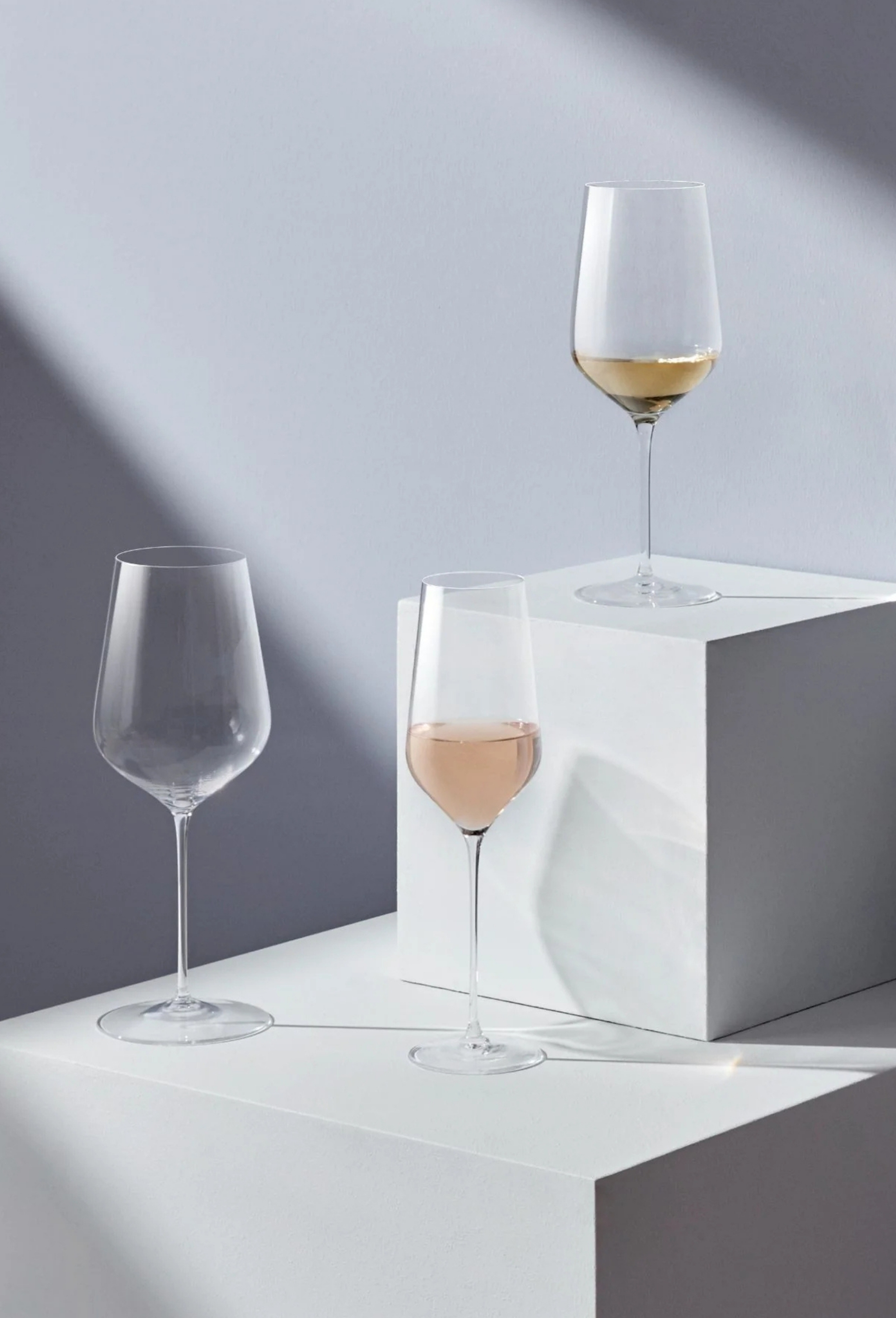 Nude Stem Zero Trio Beyaz Şarap Kadehi