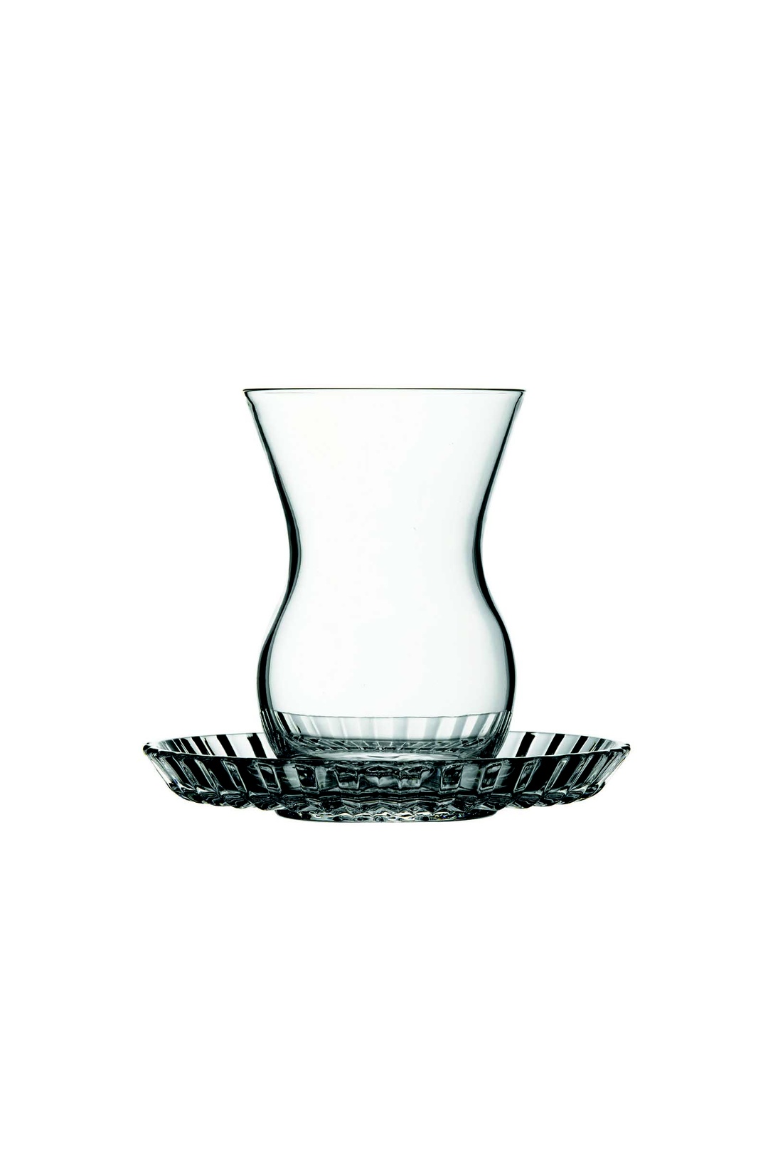 Gravürlü Çay Tabağı