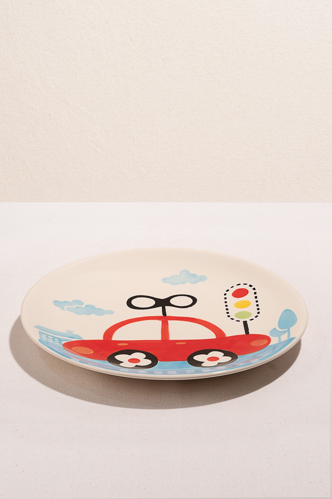 Car Seramik Yemek Tabağı