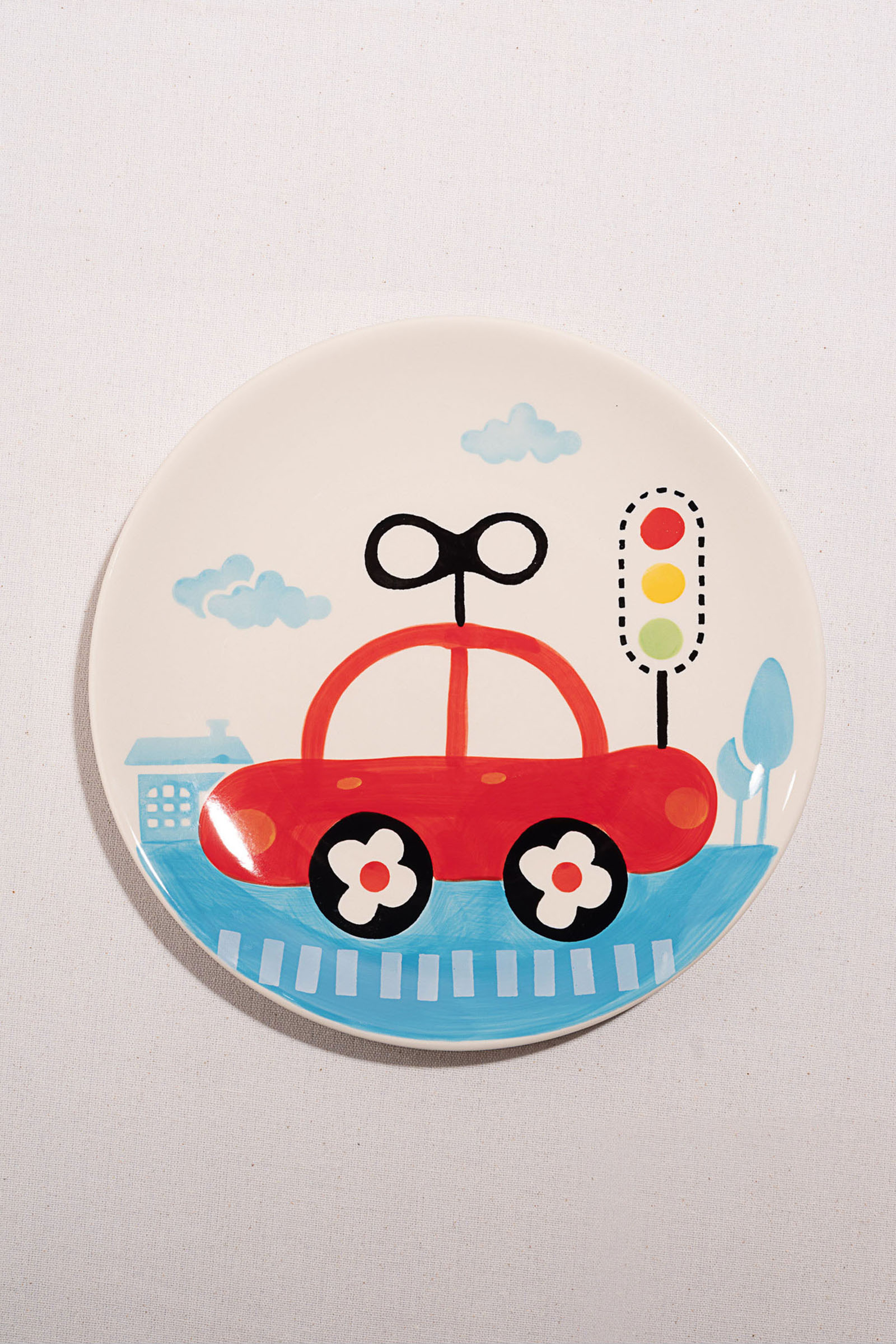 Car Seramik Yemek Tabağı