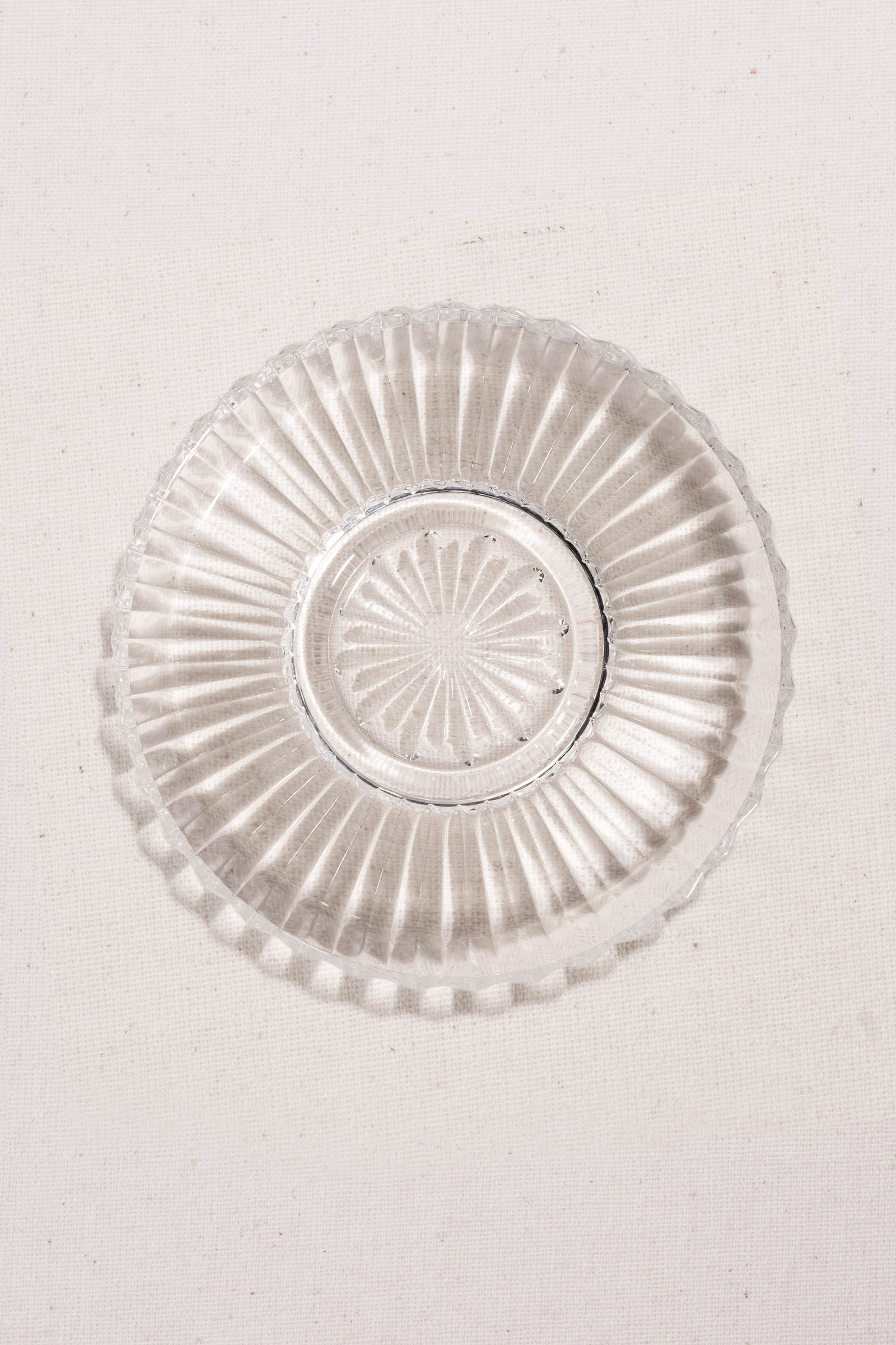 Engraved Tea Plate