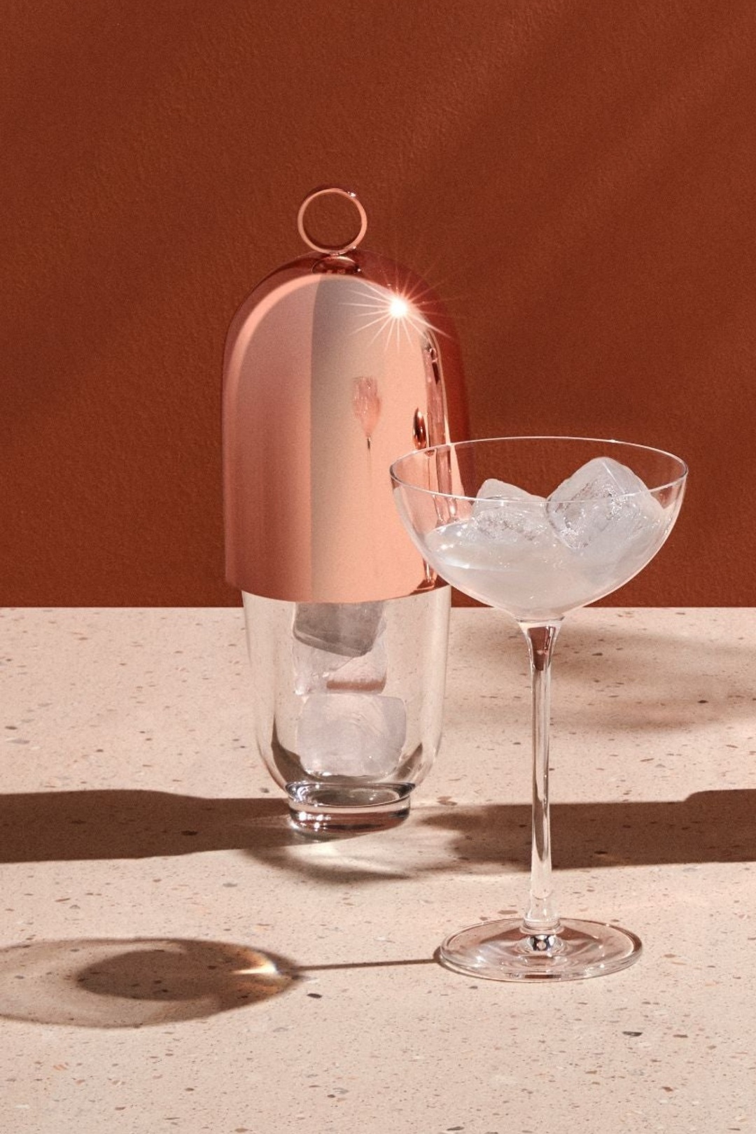 Nude Hepburn Metal Aksesuarlı Shaker