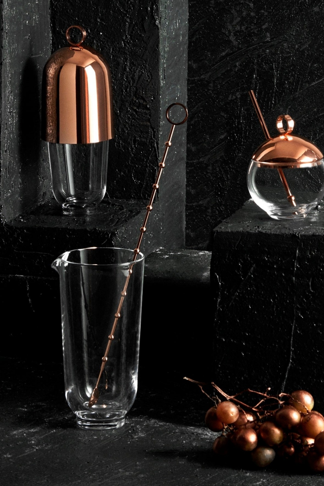 Nude Hepburn Metal Aksesuarlı Shaker