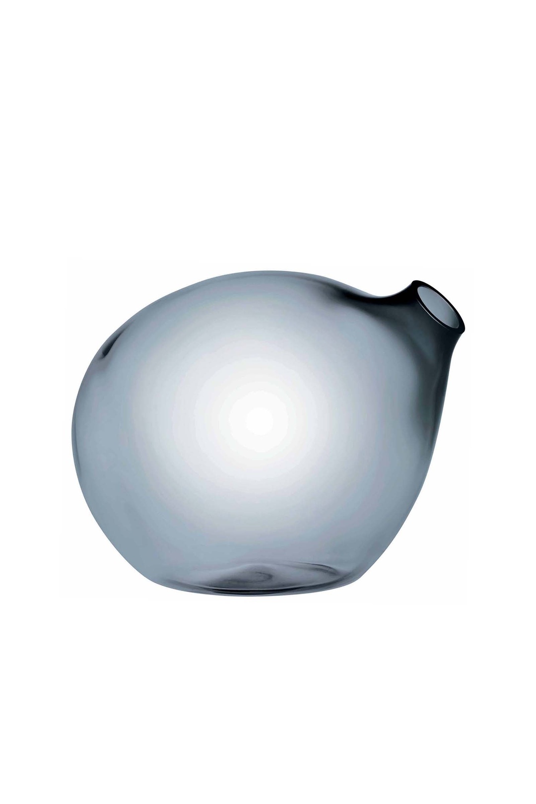 Bubble Vazo Çelik Mavi 40 Cm