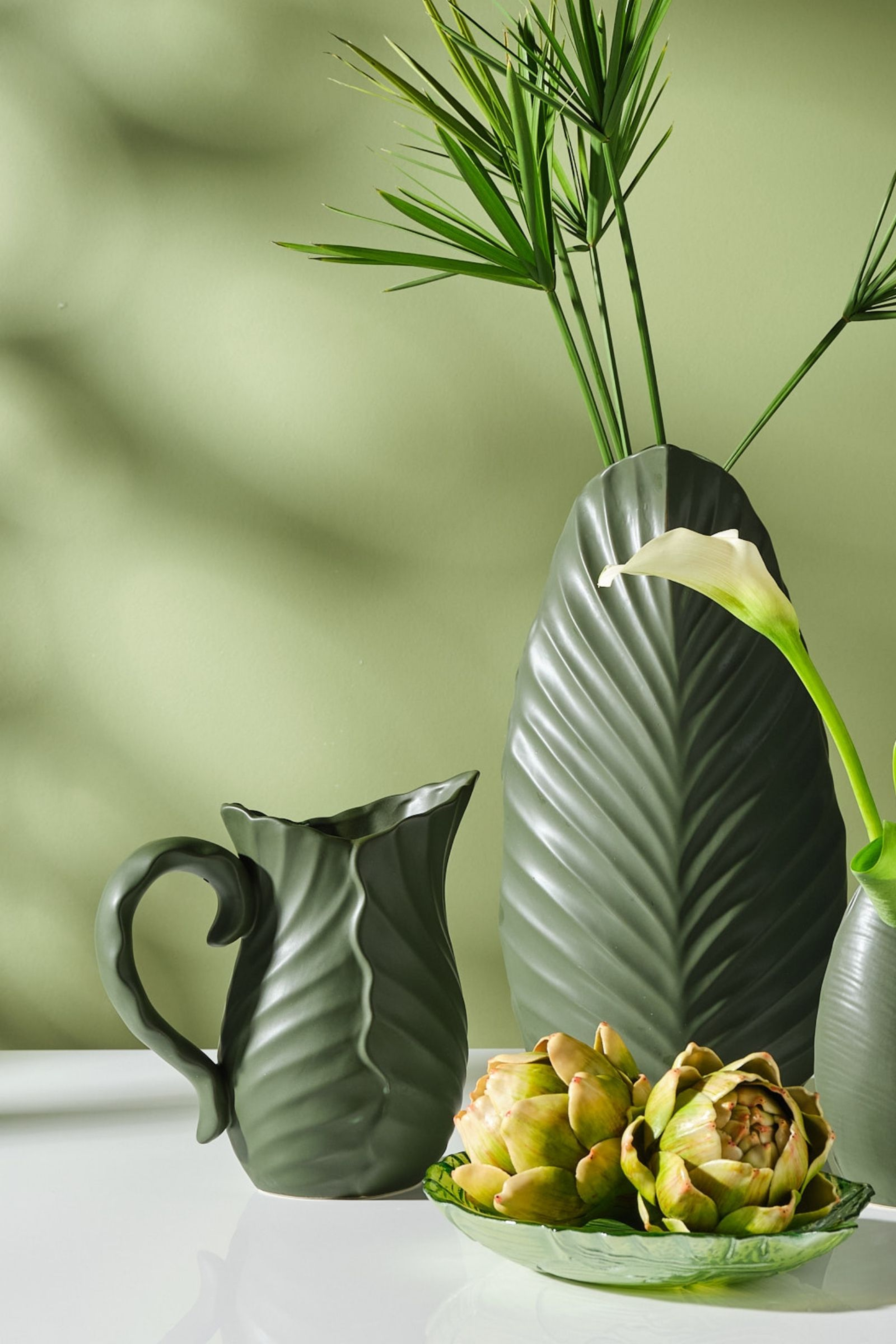 Botany Ceramic Jug