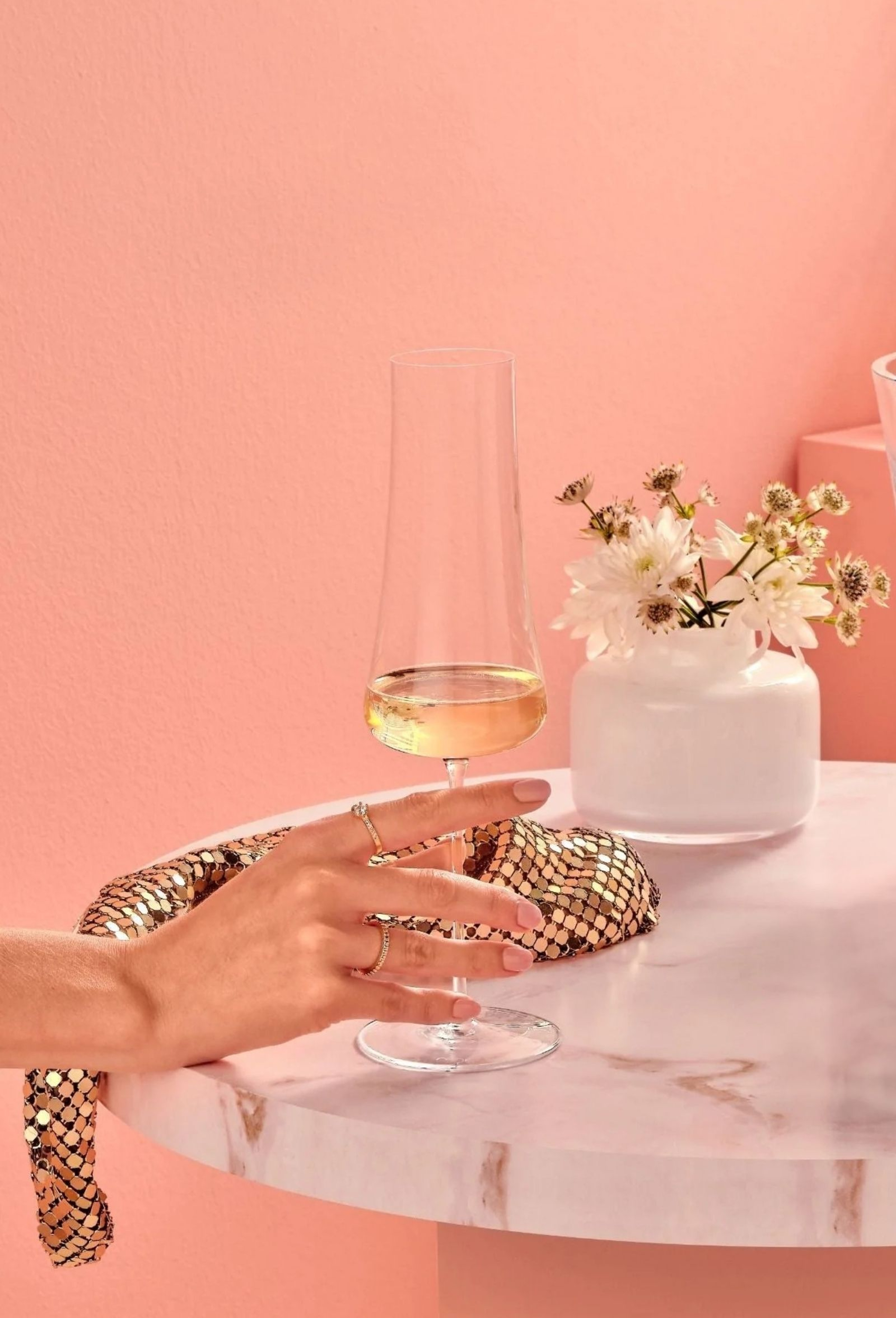 Nude Stem Zero Volcano Champagne Glass