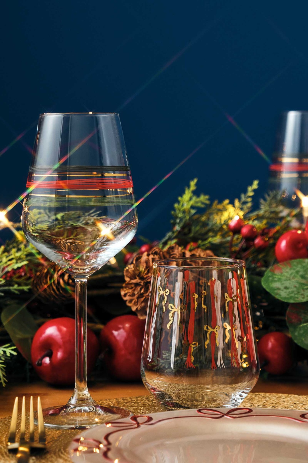 "Holly Jolly" Şarap Bardağı 350 cc