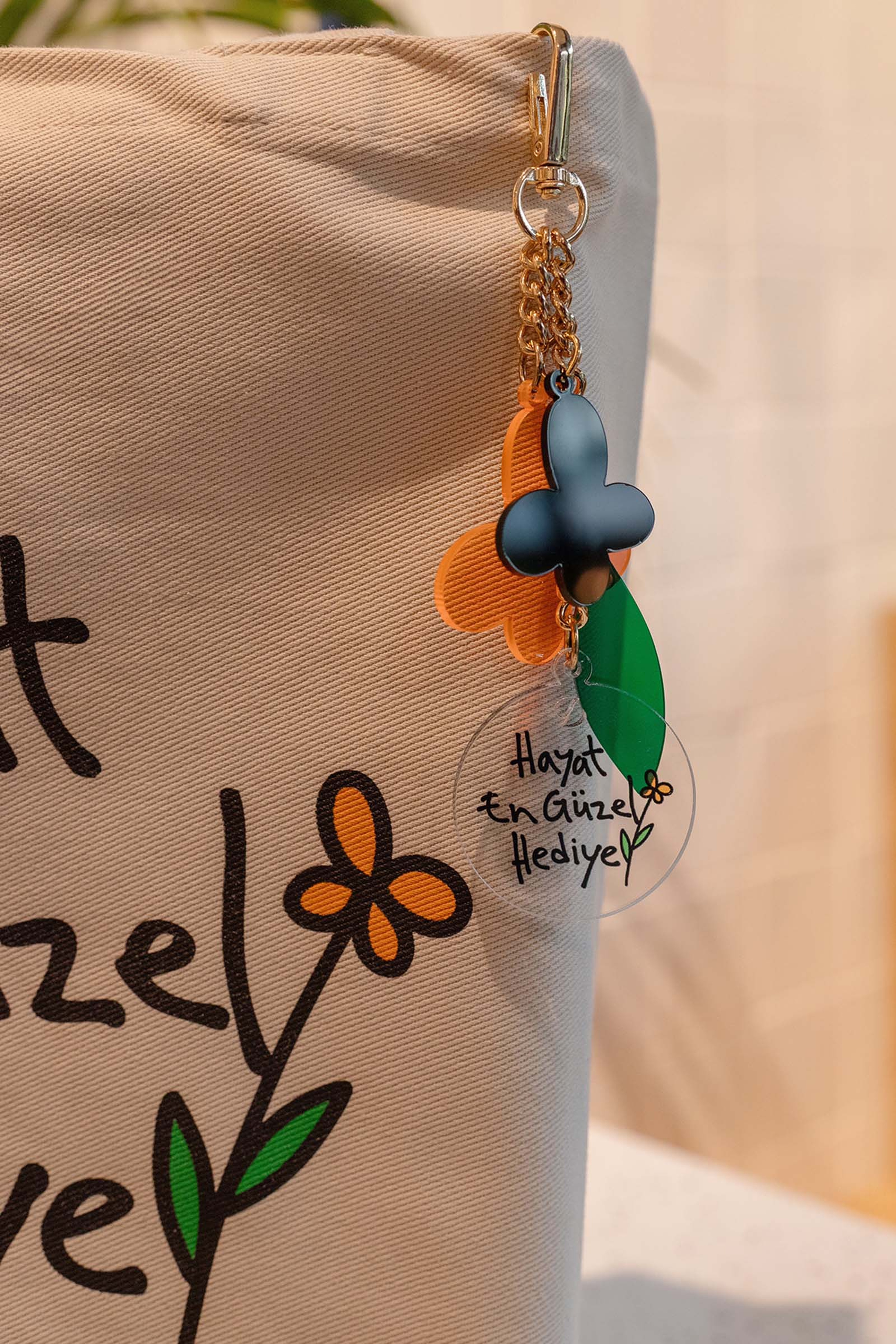 Hayat En Güzel Hediye Anahtarlık