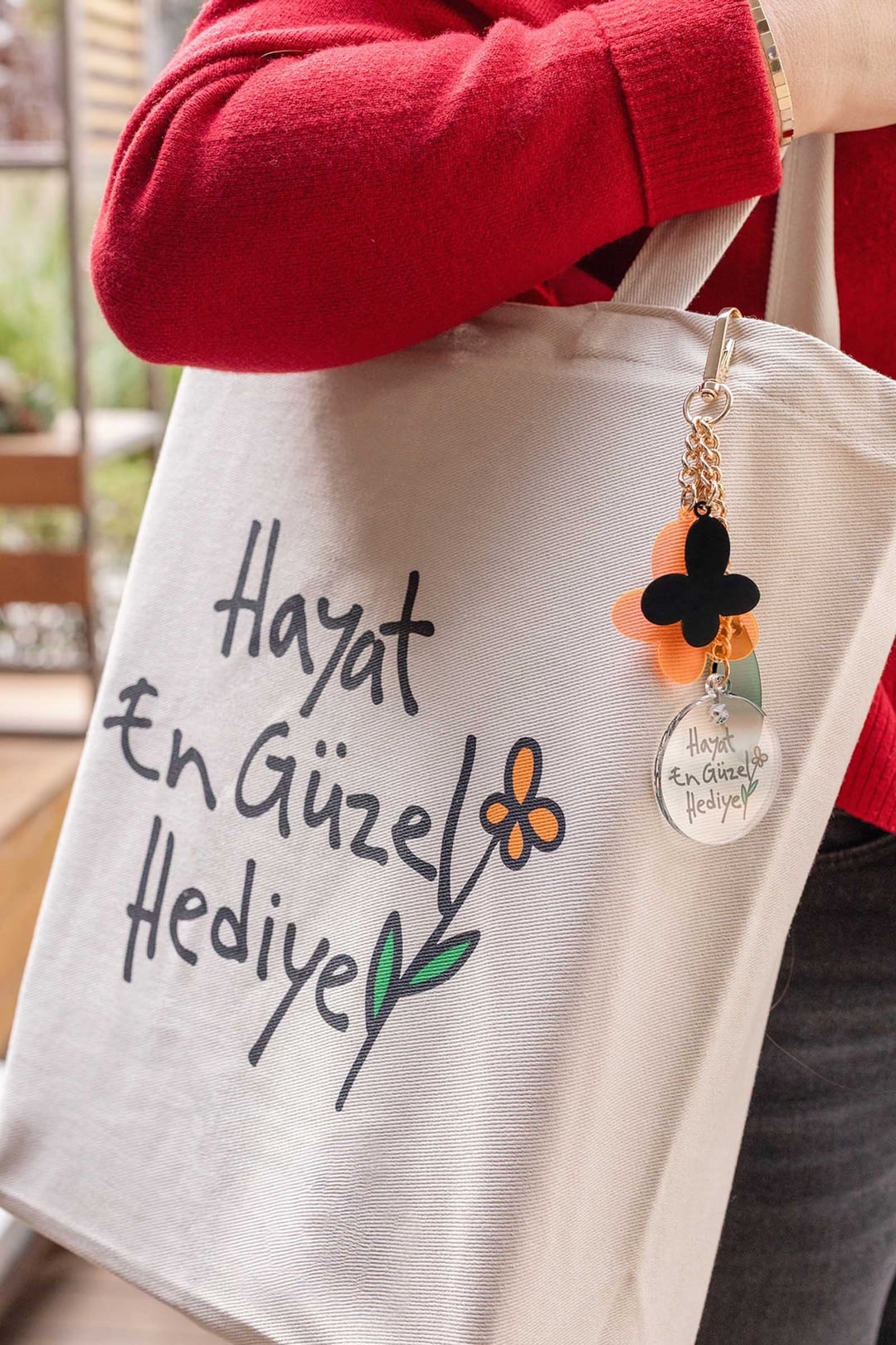 Hayat En Güzel Hediye Anahtarlık