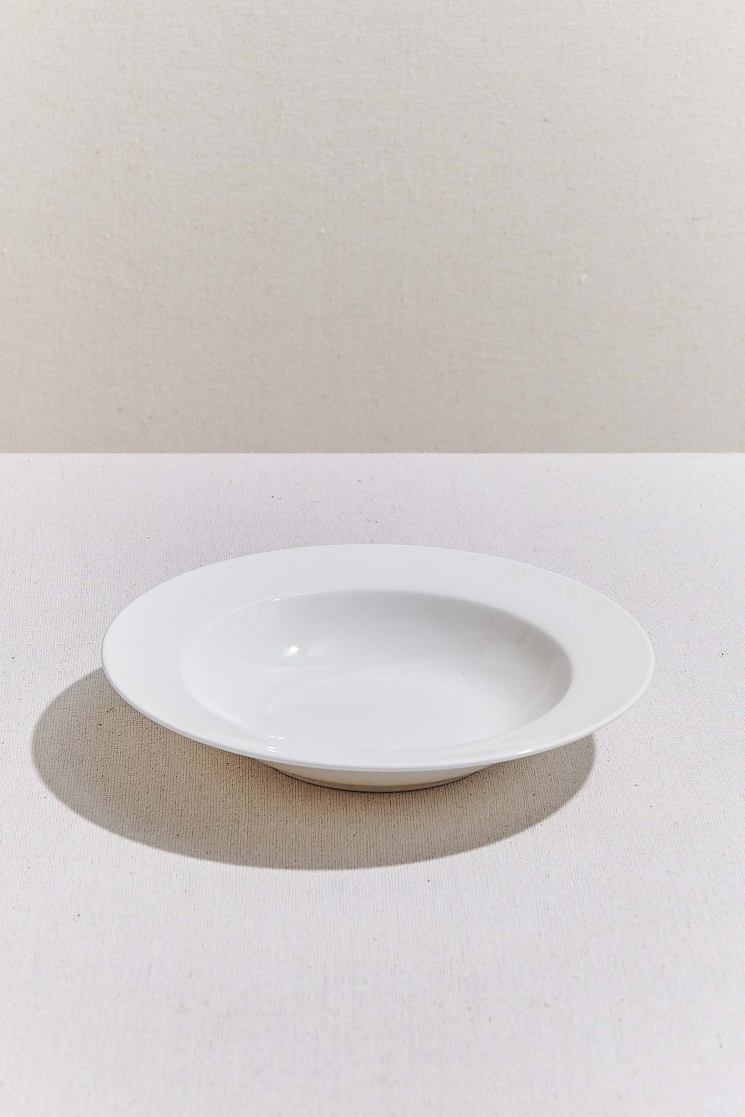 Blank 2 Beyaz Porselen Çukur Tabak