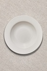 Blank 2 Beyaz Porselen Çukur Tabak