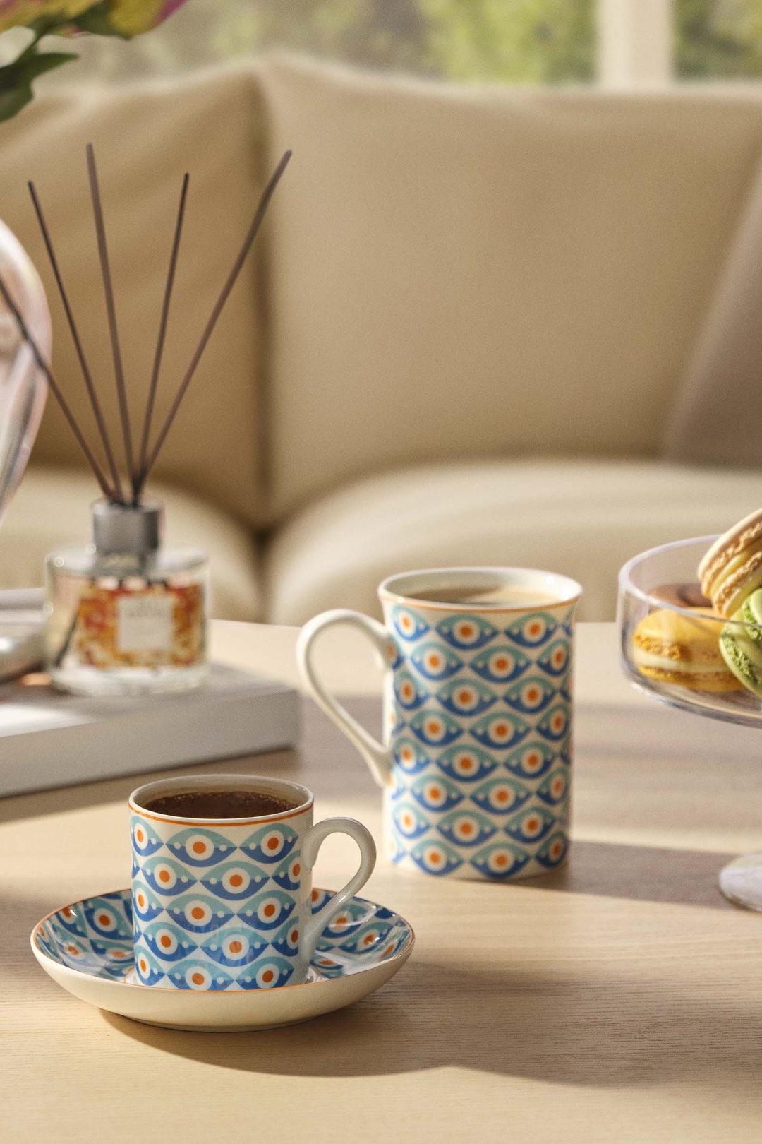 Göz Porselen Espresso Fincanı