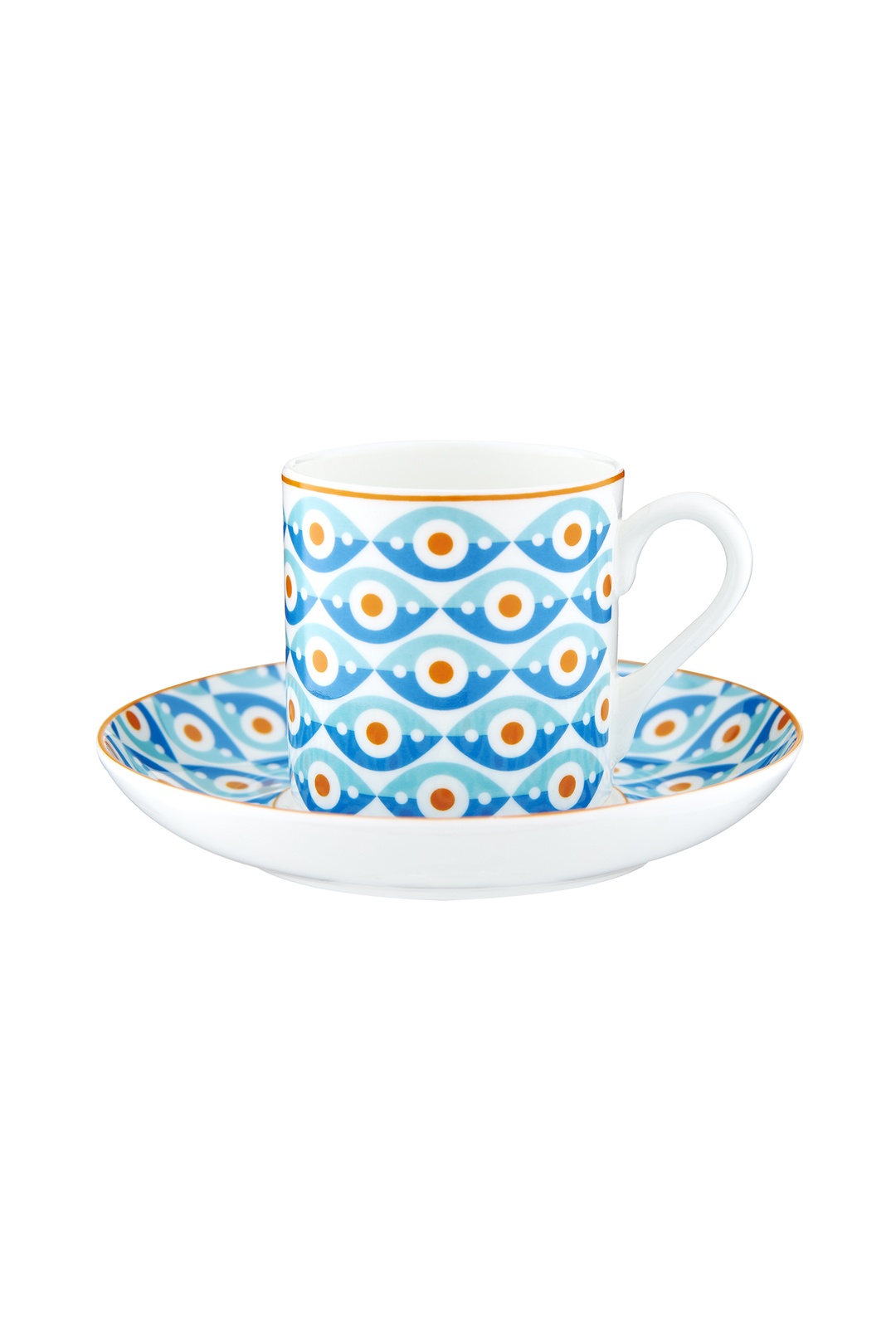 Göz Porselen Espresso Fincanı