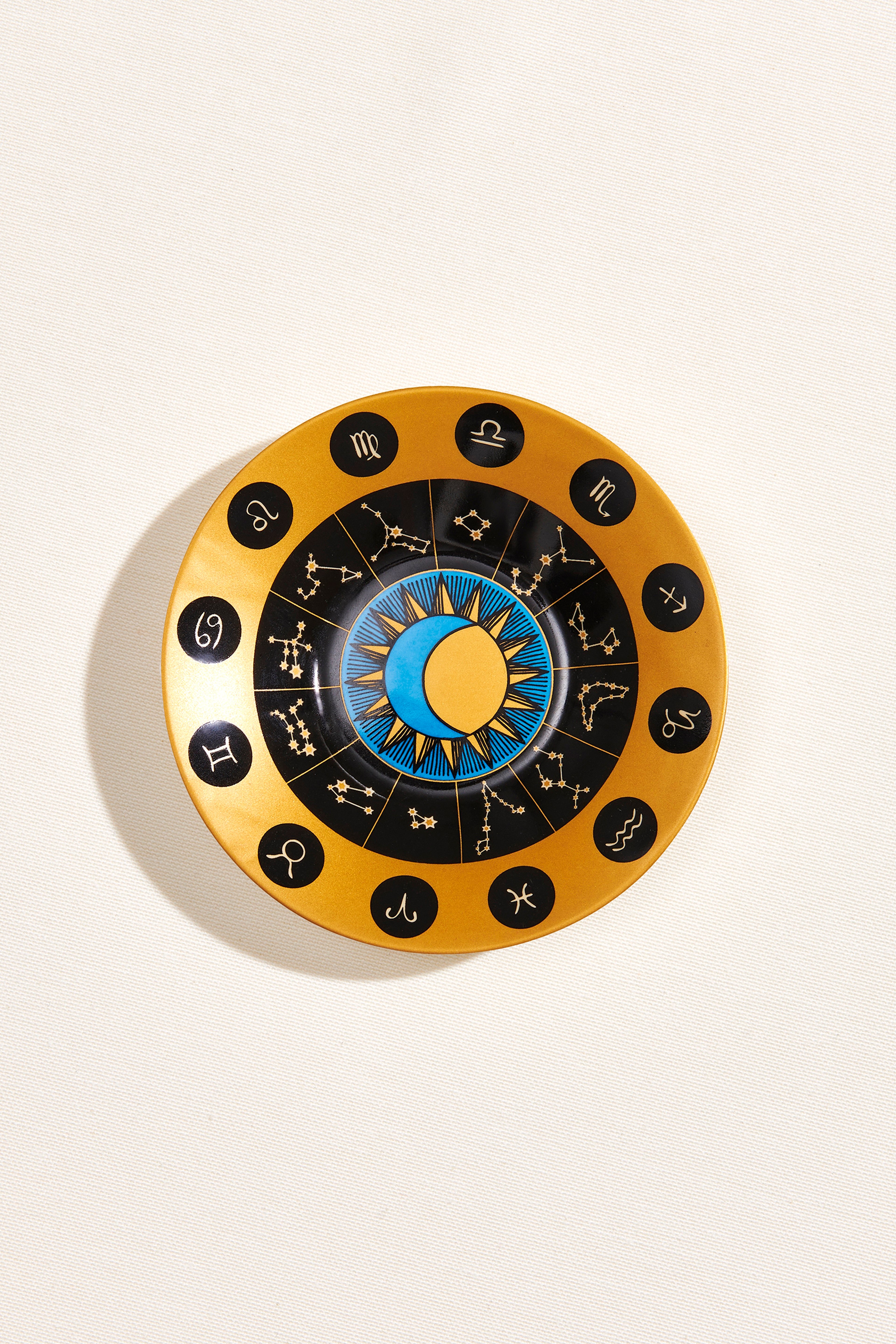 Horoscope Porselen Çay Tabağı
