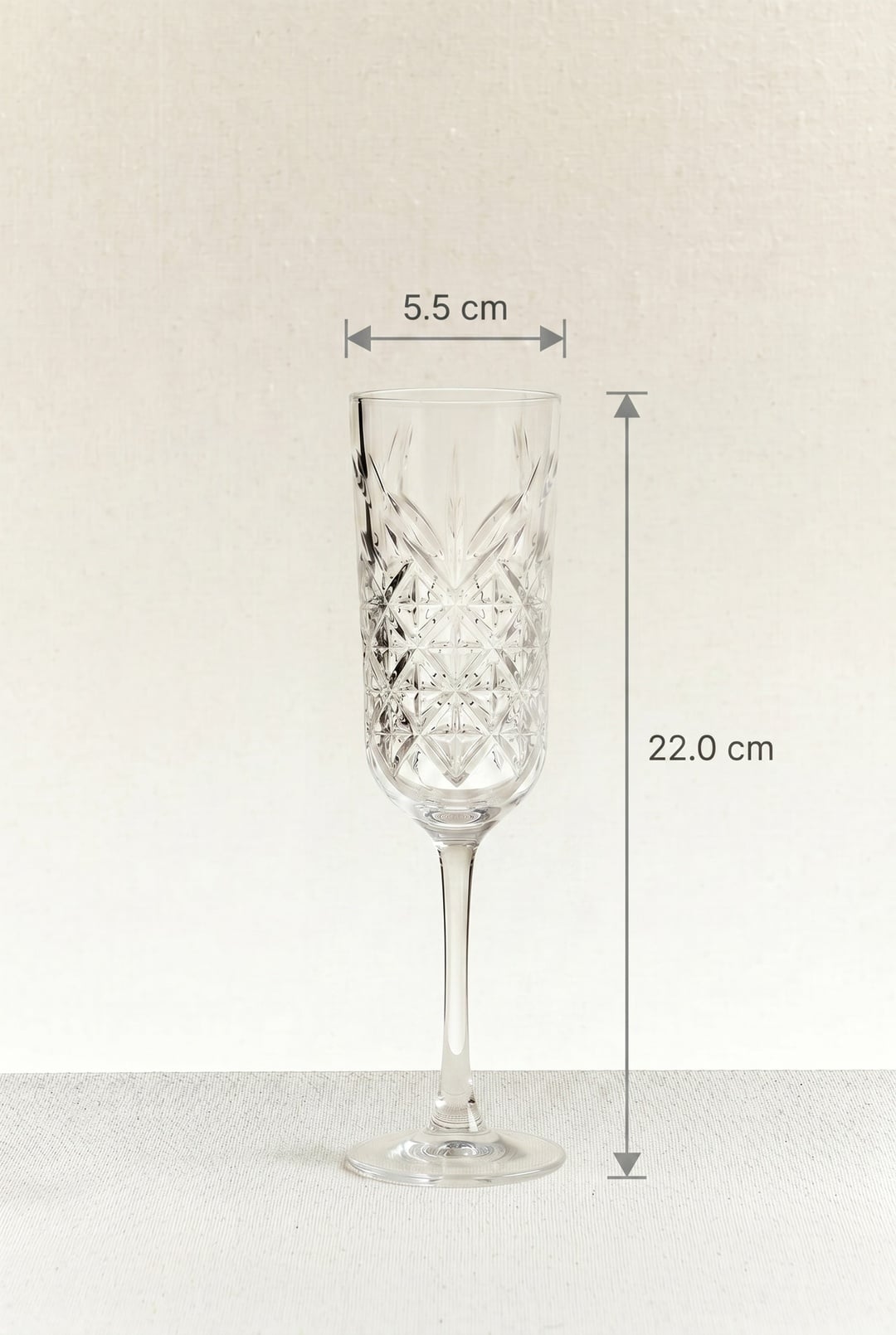 Timeless Şampanya Kadehi 6'lı Set 175 CC