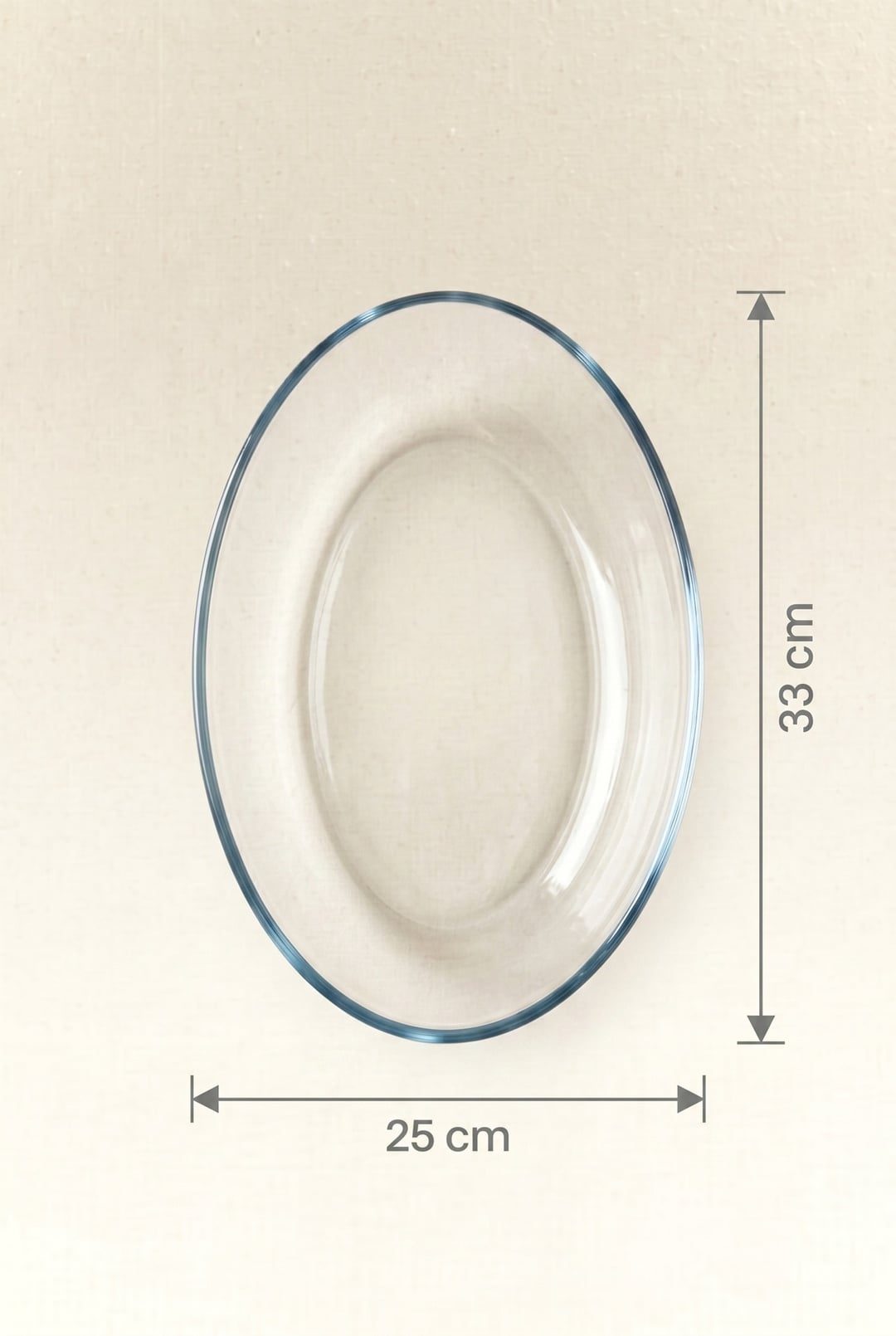 Invitation Oval Tabak 44 cm