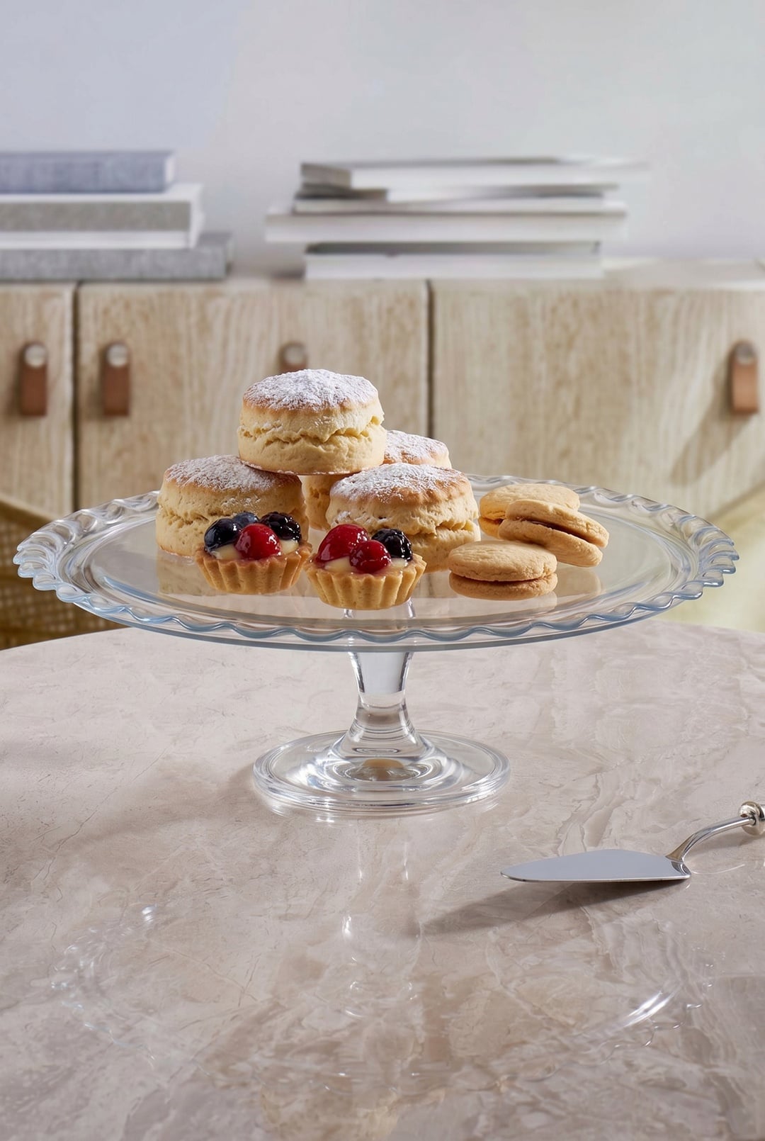 Maxi Patisserie Ayaklı Servis