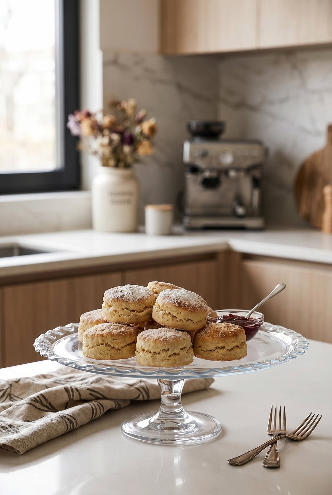 Maxi Patisserie Ayaklı Servis