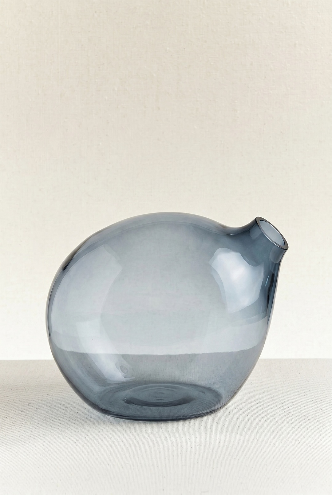 Bubble Vazo Çelik Mavi 40 Cm