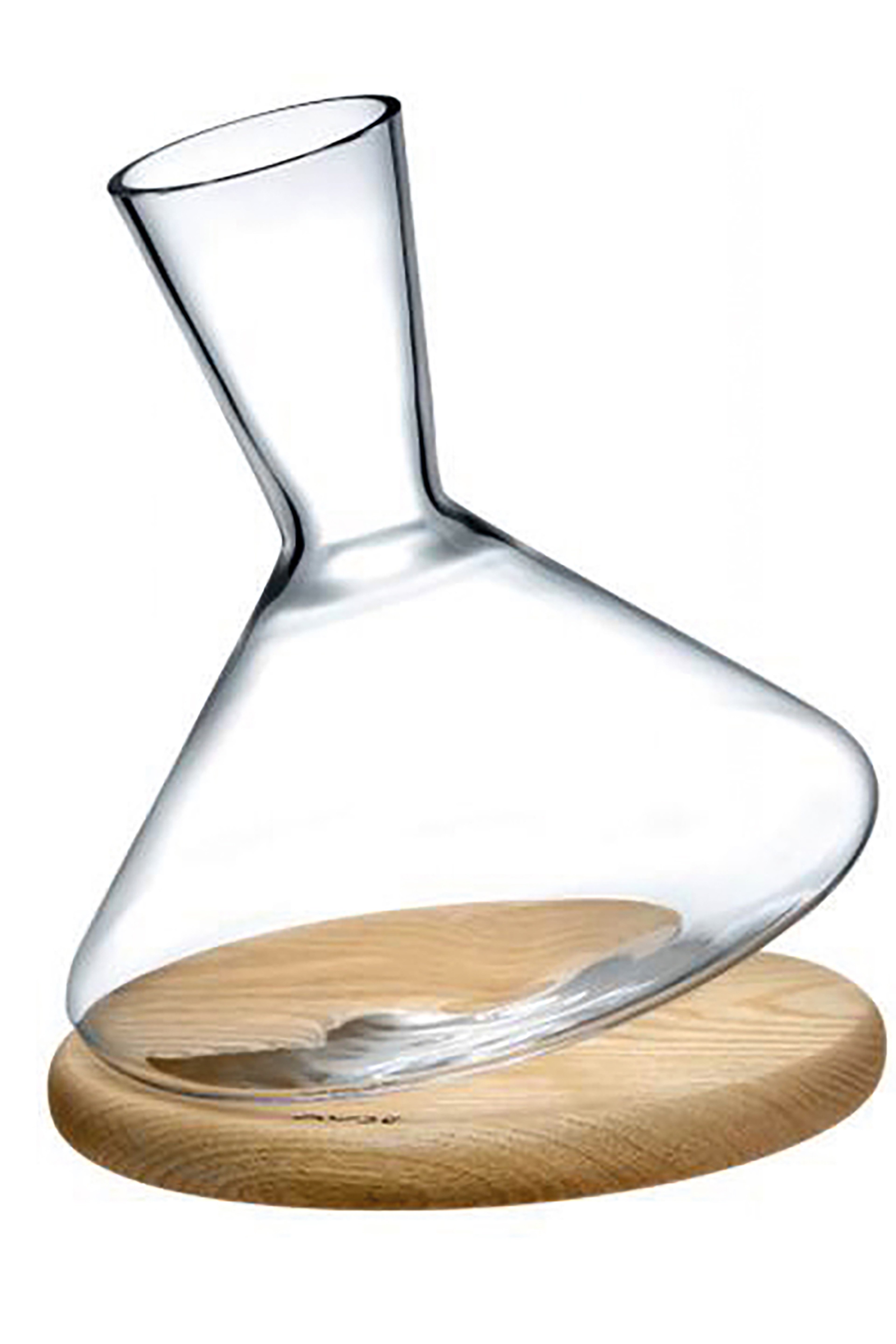 Balance Ahşap Altlıklı Şarap Karafı