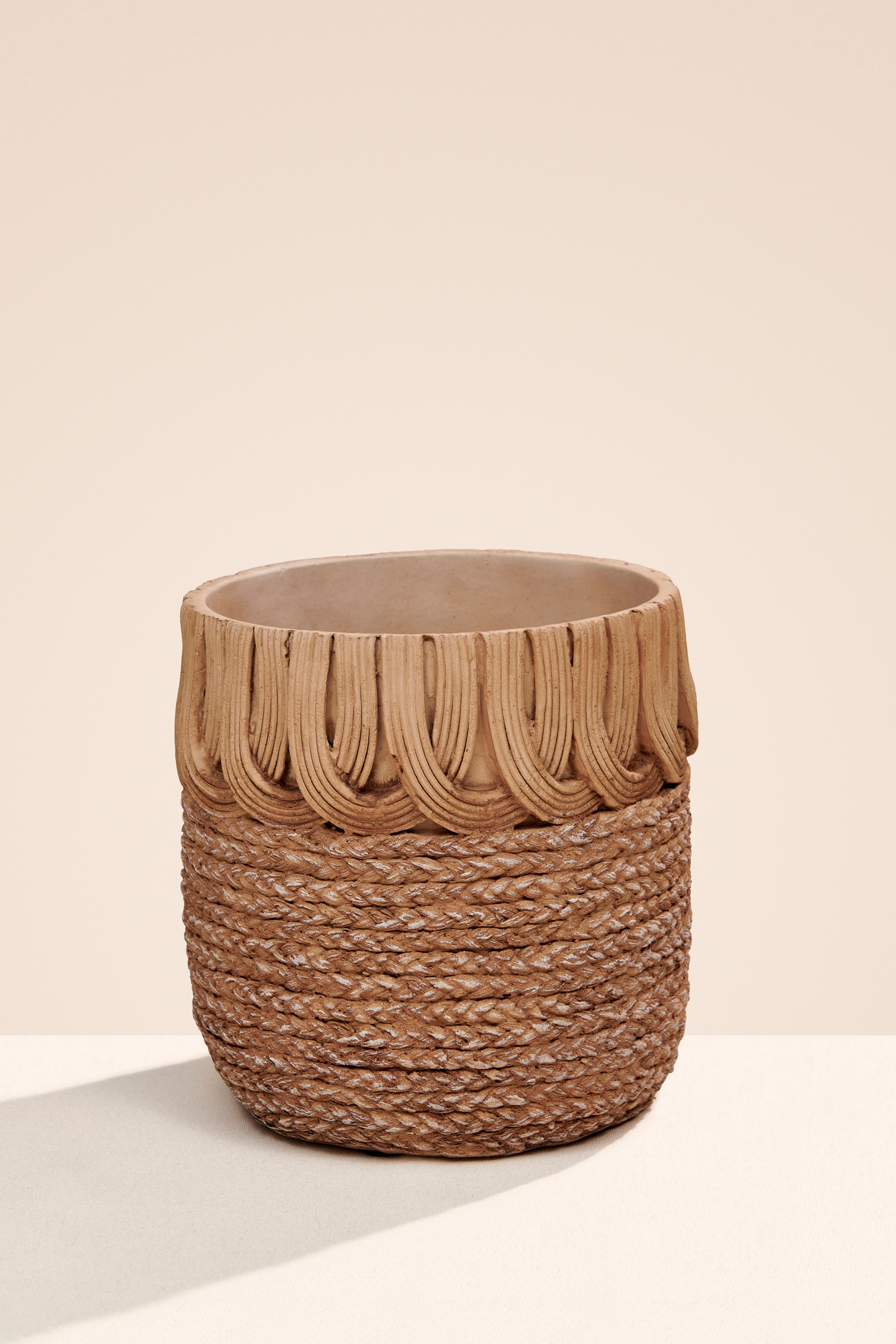Naturel Saksı 20 Cm