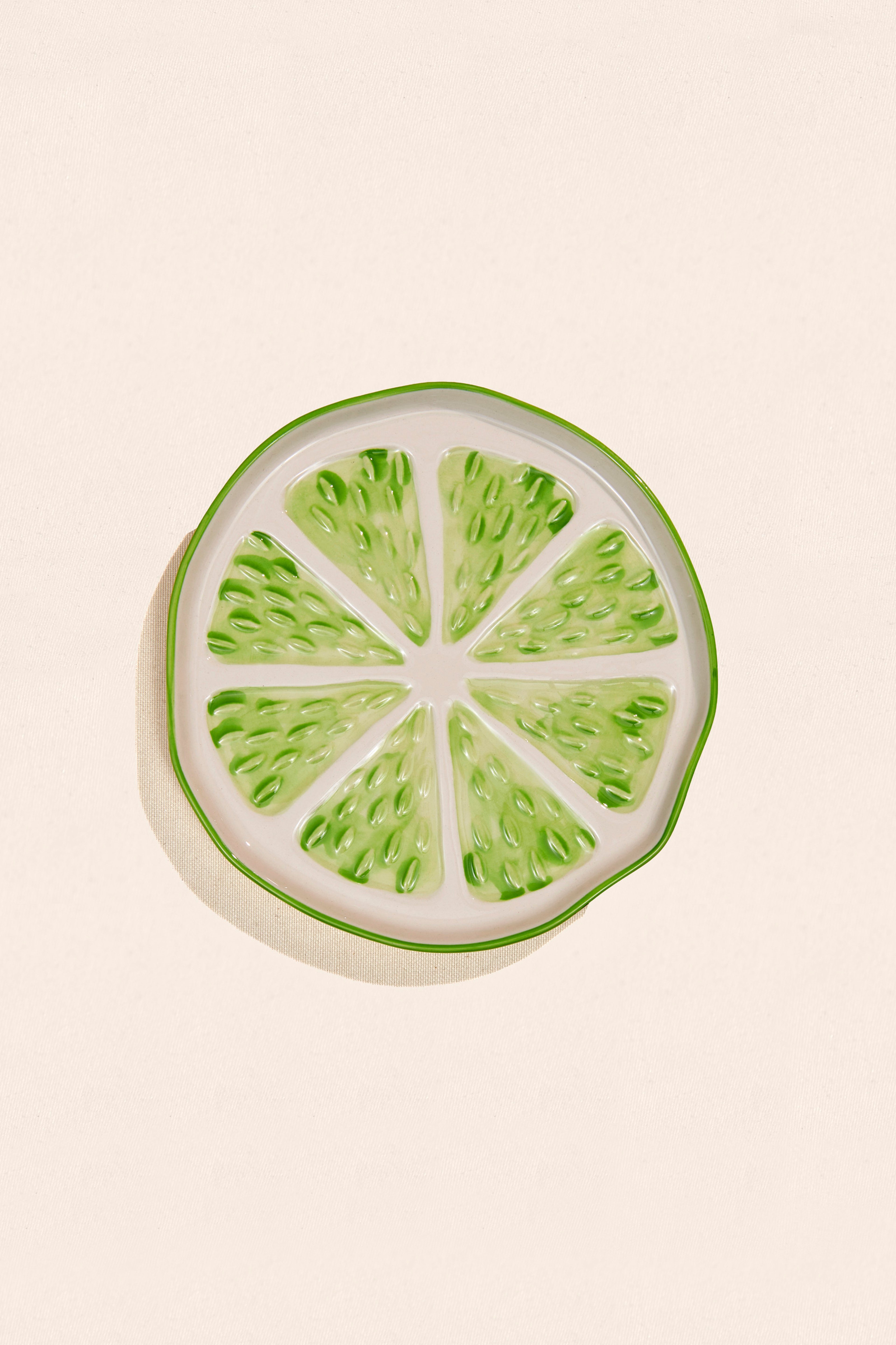 Lime Seramik Tabak 18 Cm