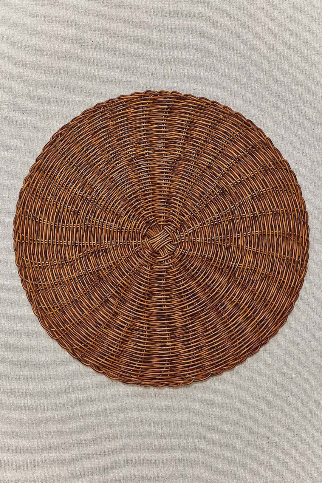 Wicker Amerikan Servis Kahverengi