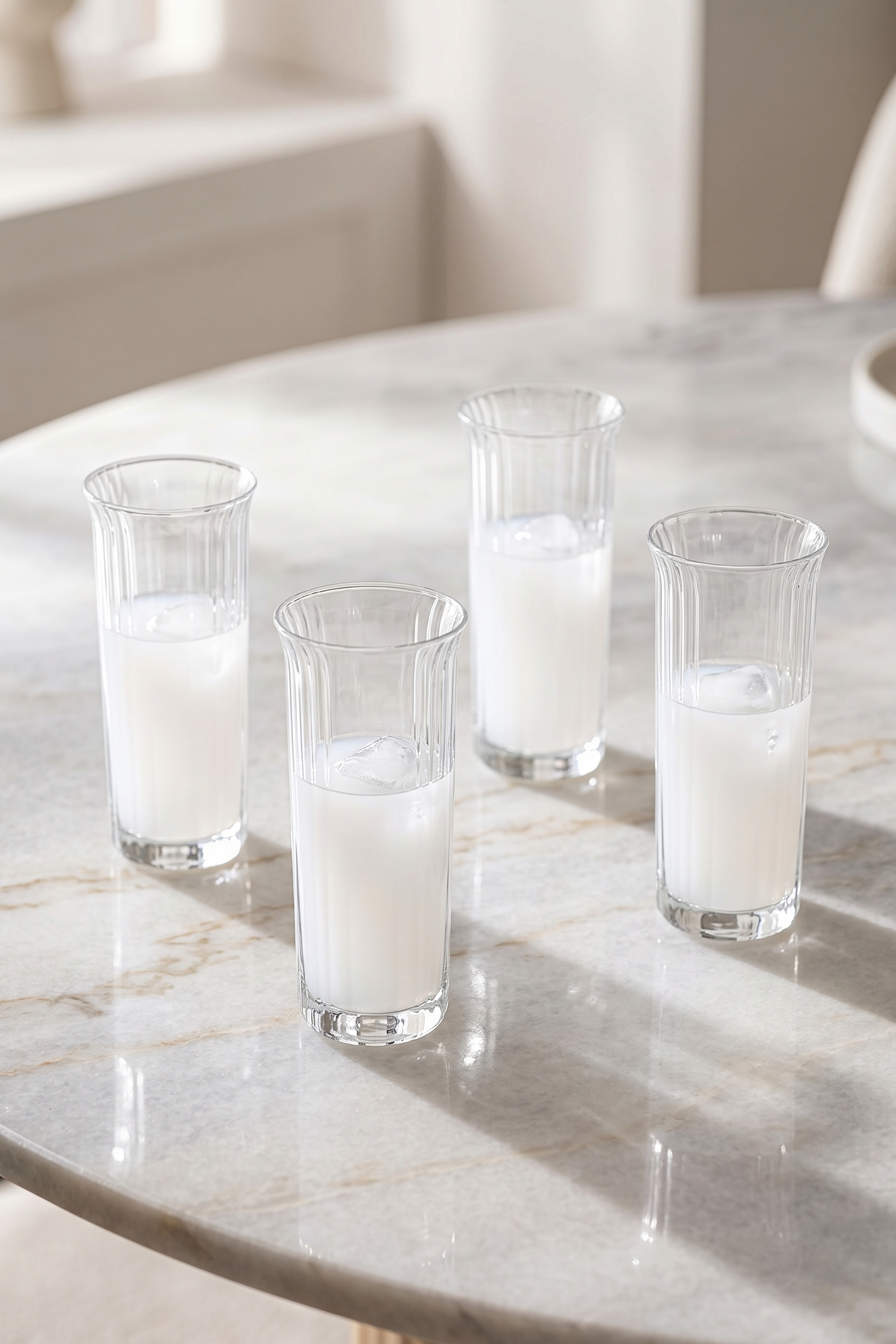 Omnia Bey 4'lü Rakı Bardağı