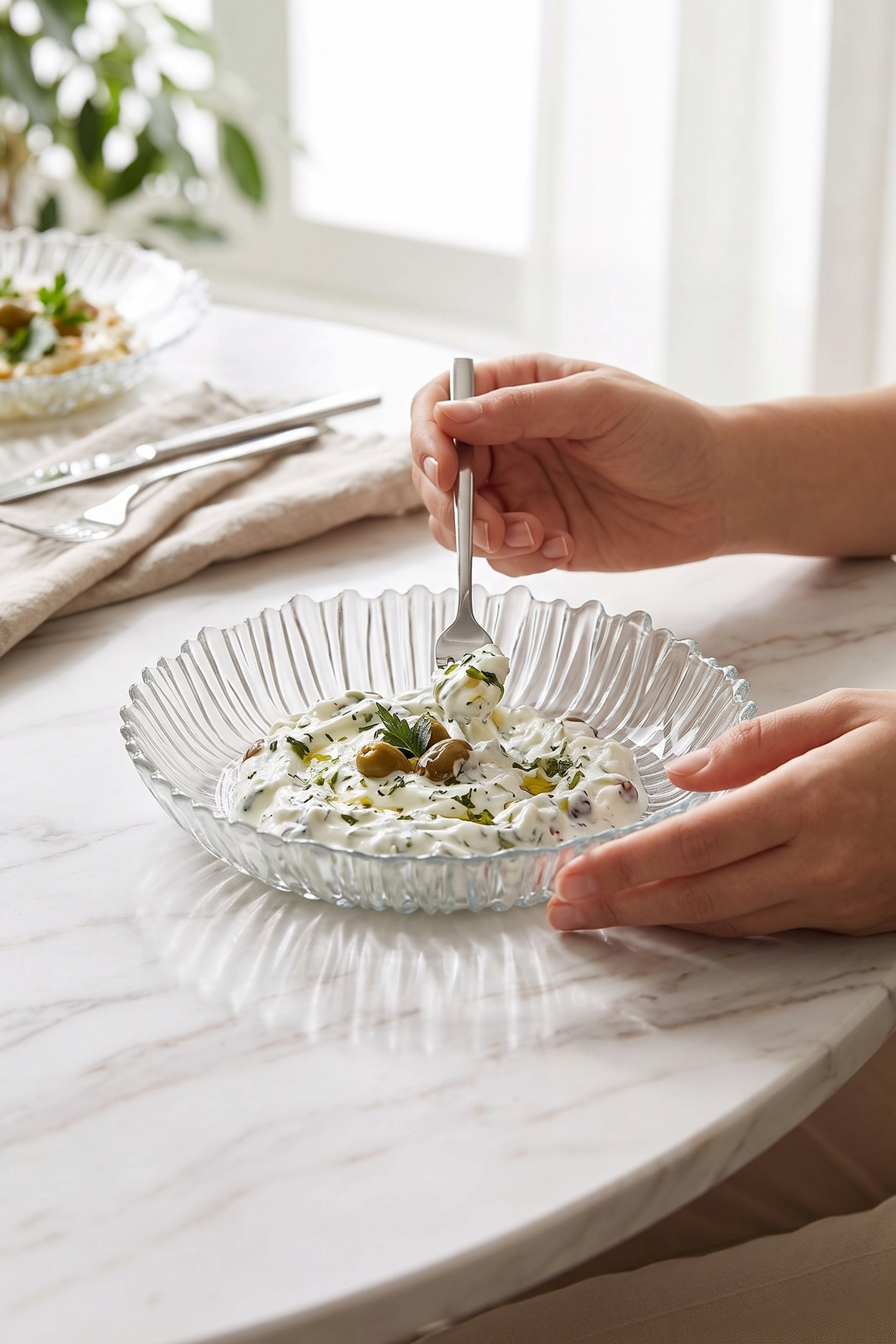 Alev Çukur Tabak 21.5 cm