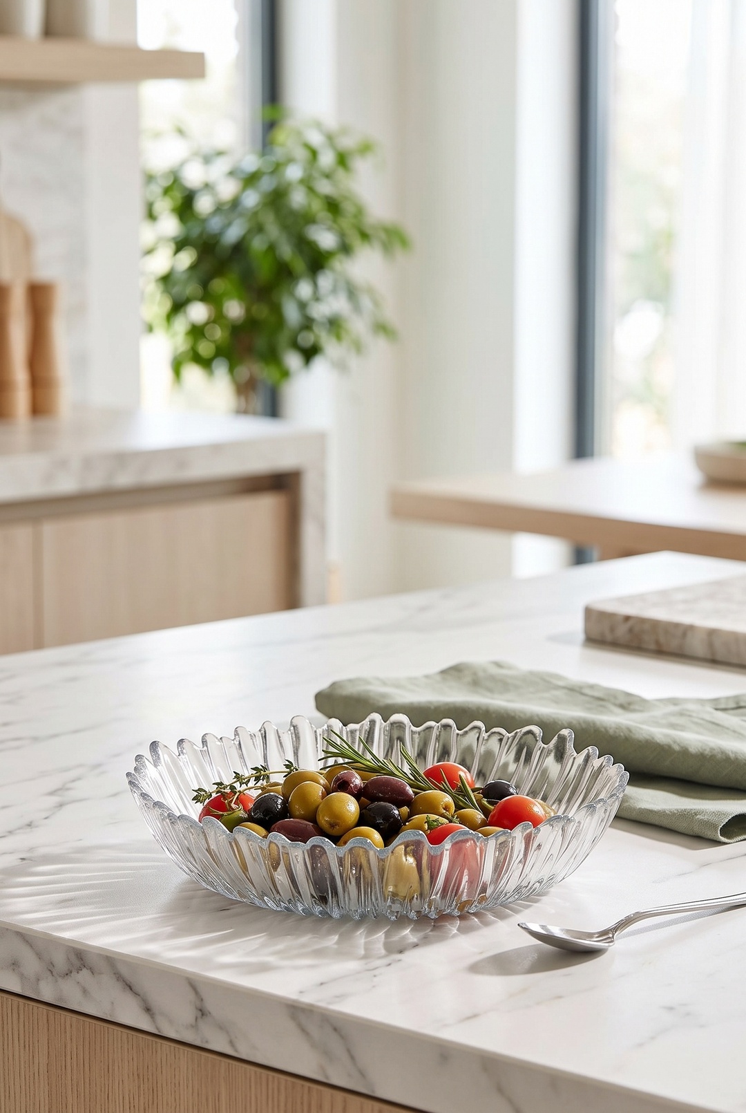Alev Çukur Tabak 21.5 cm