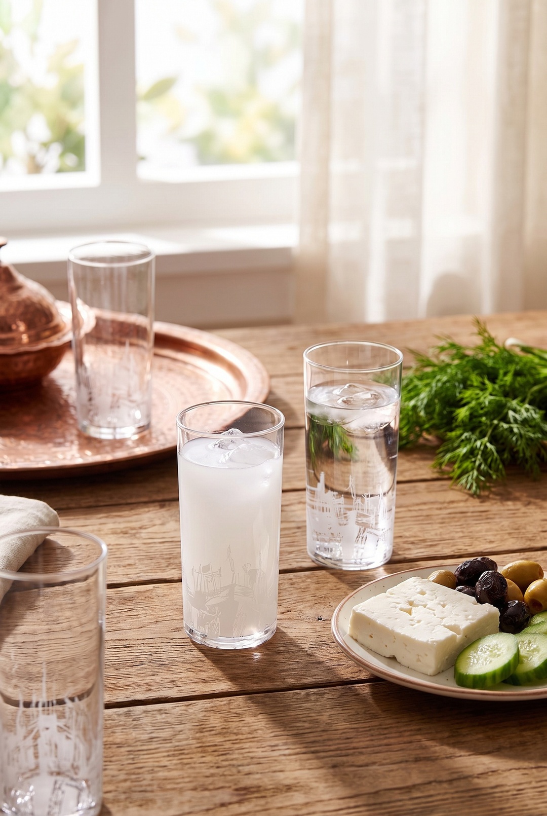 Aydin Boysan 6'lı Rakı Bardağı Seti