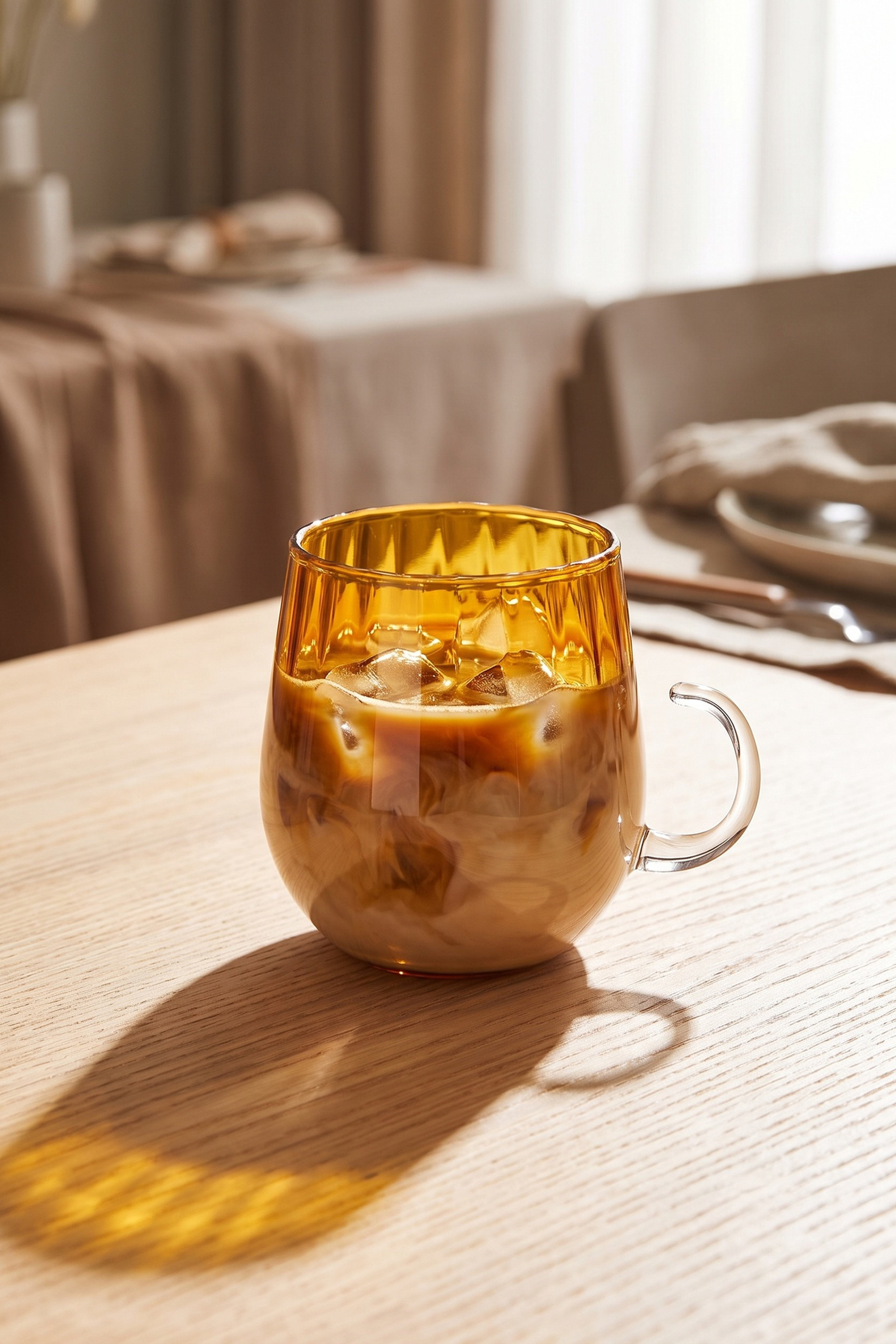 Optikli Fincan 410 cc Amber