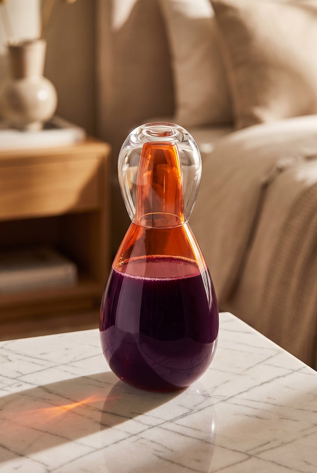 Harem Başucu Sürahisi 1.5 L Mercan