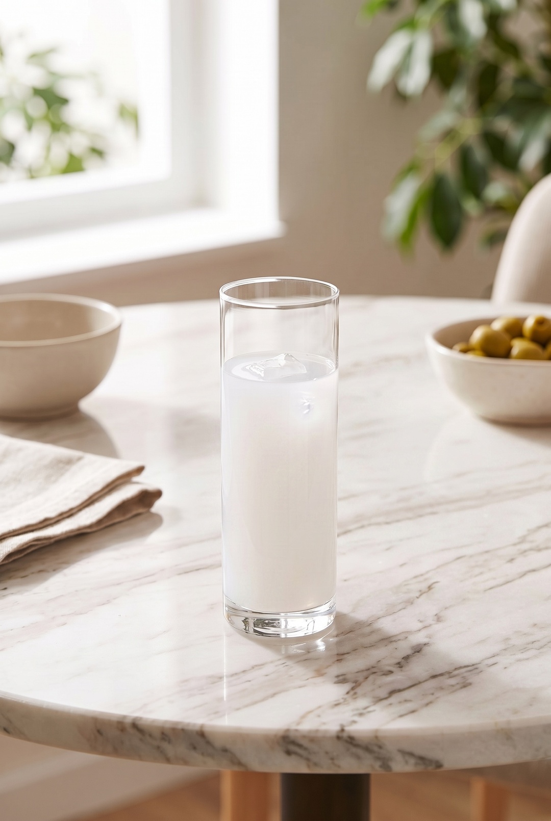 İnce Dipli Rakı Bardağı 225 cc