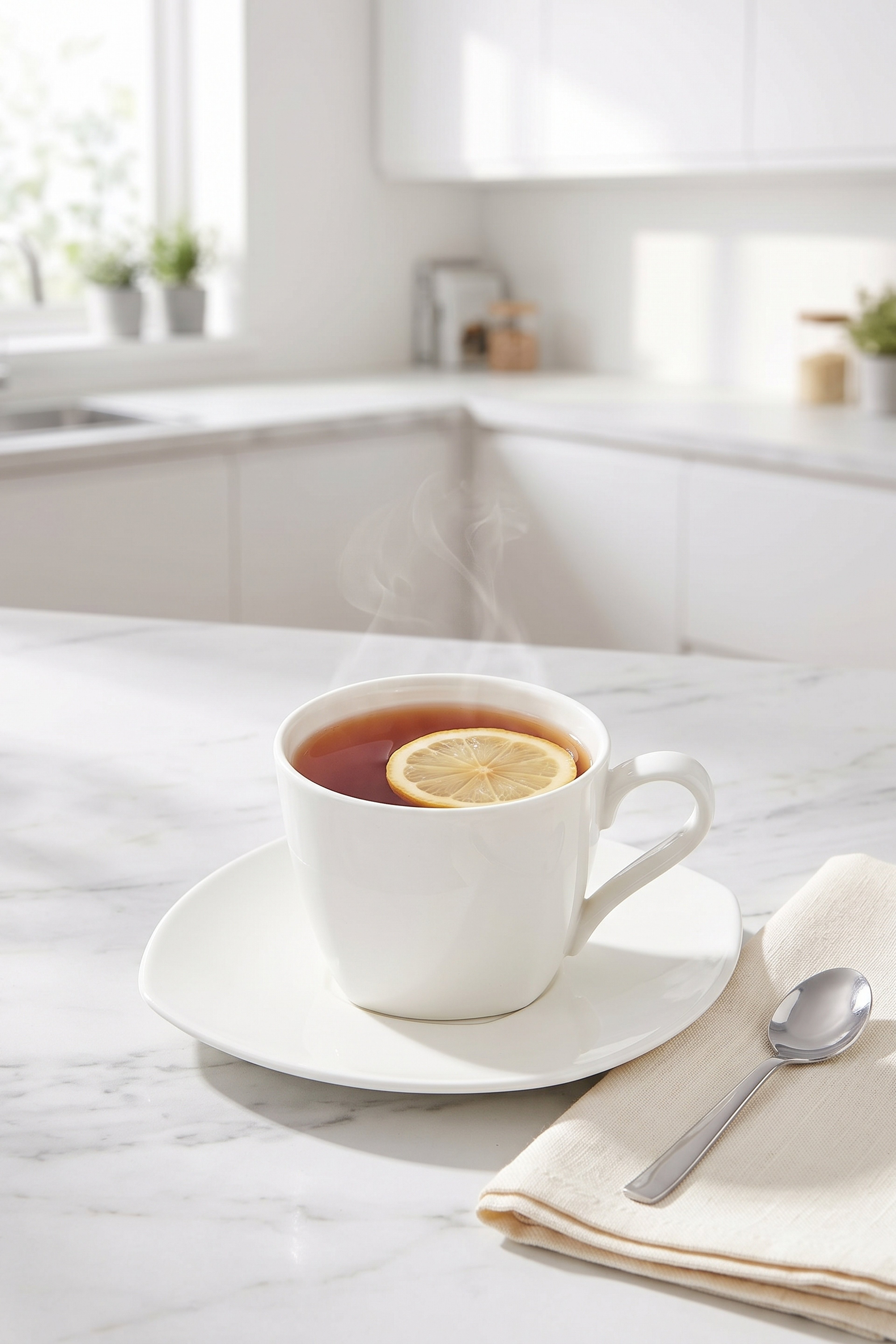 Cubic Porselen Çay Fincanı