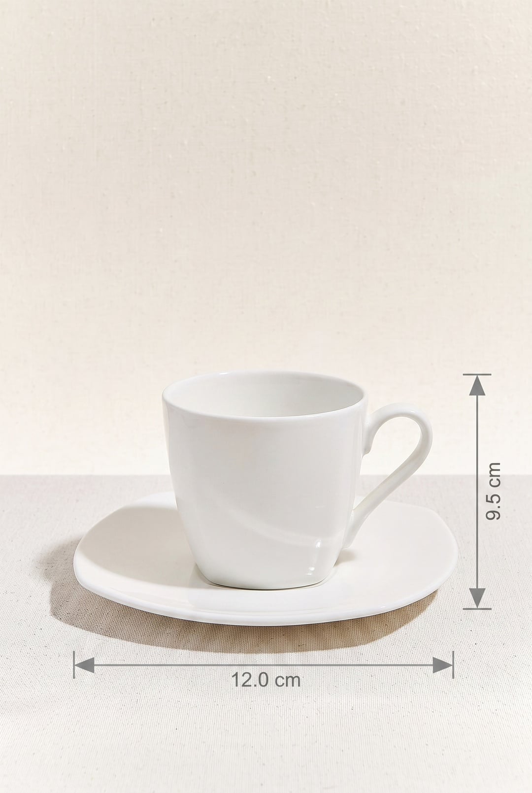 Cubic Porselen Çay Fincanı