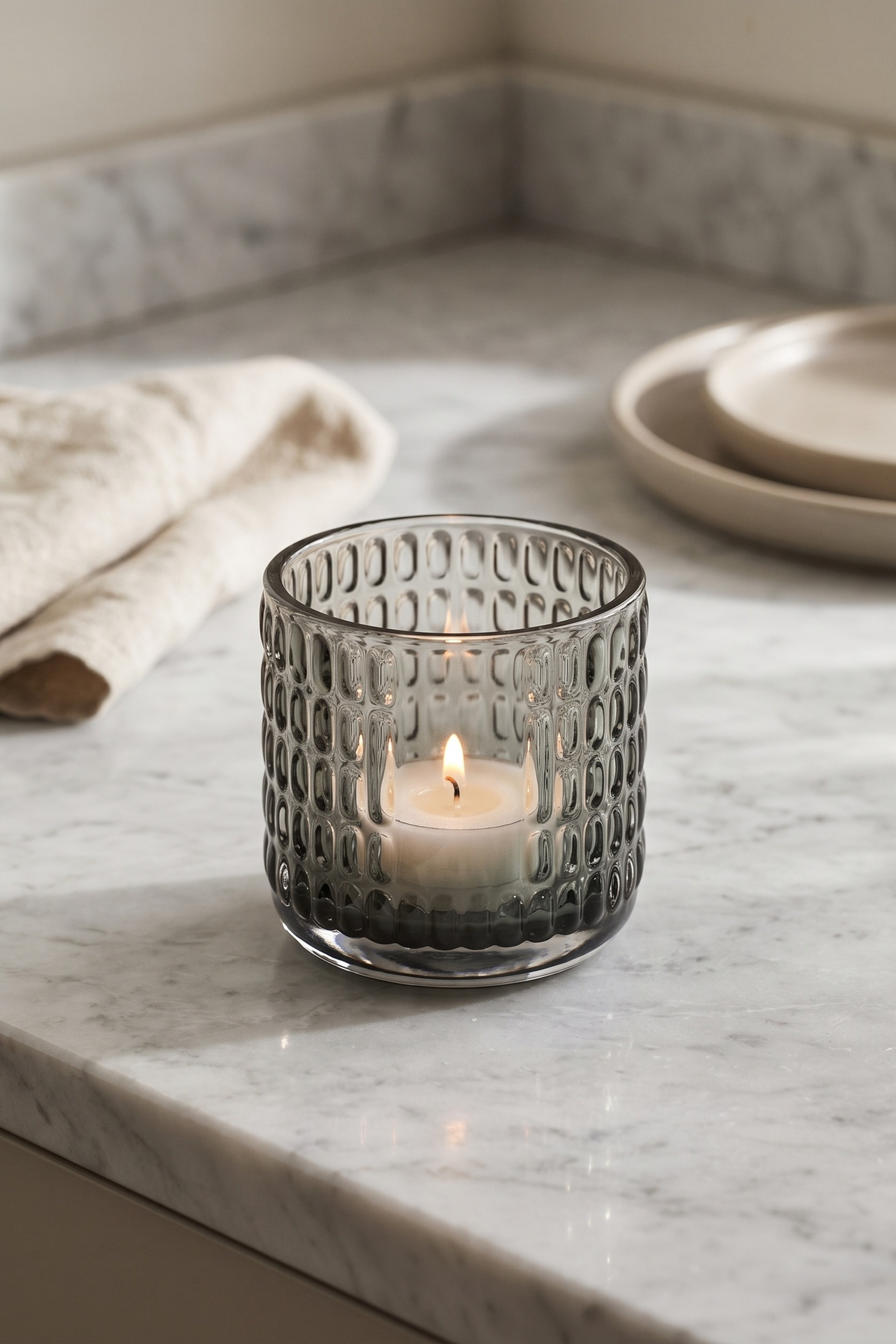 Smoke Rain Candle Holder Smoke