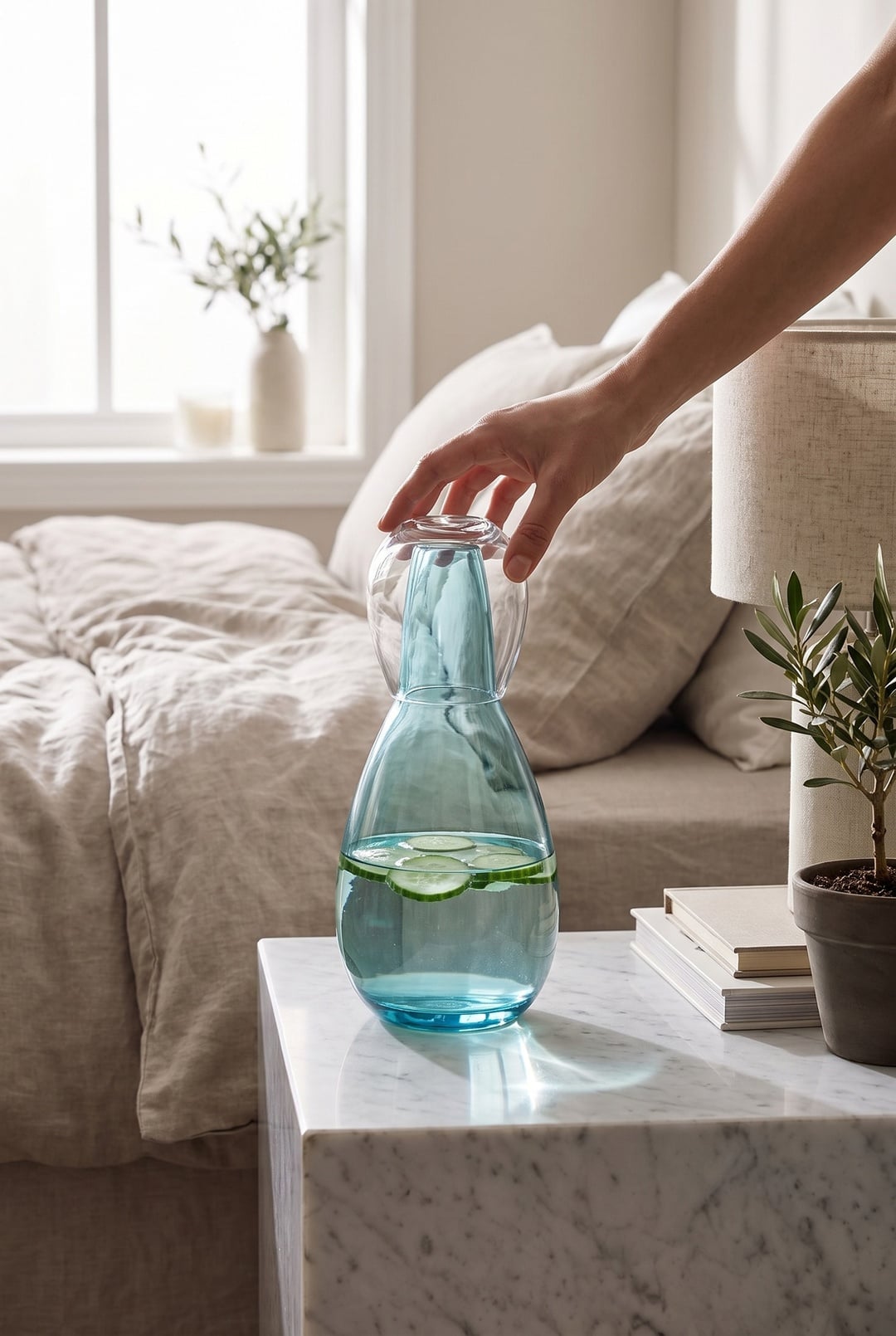 Harem Başucu Sürahisi 1.5 L Turkuaz