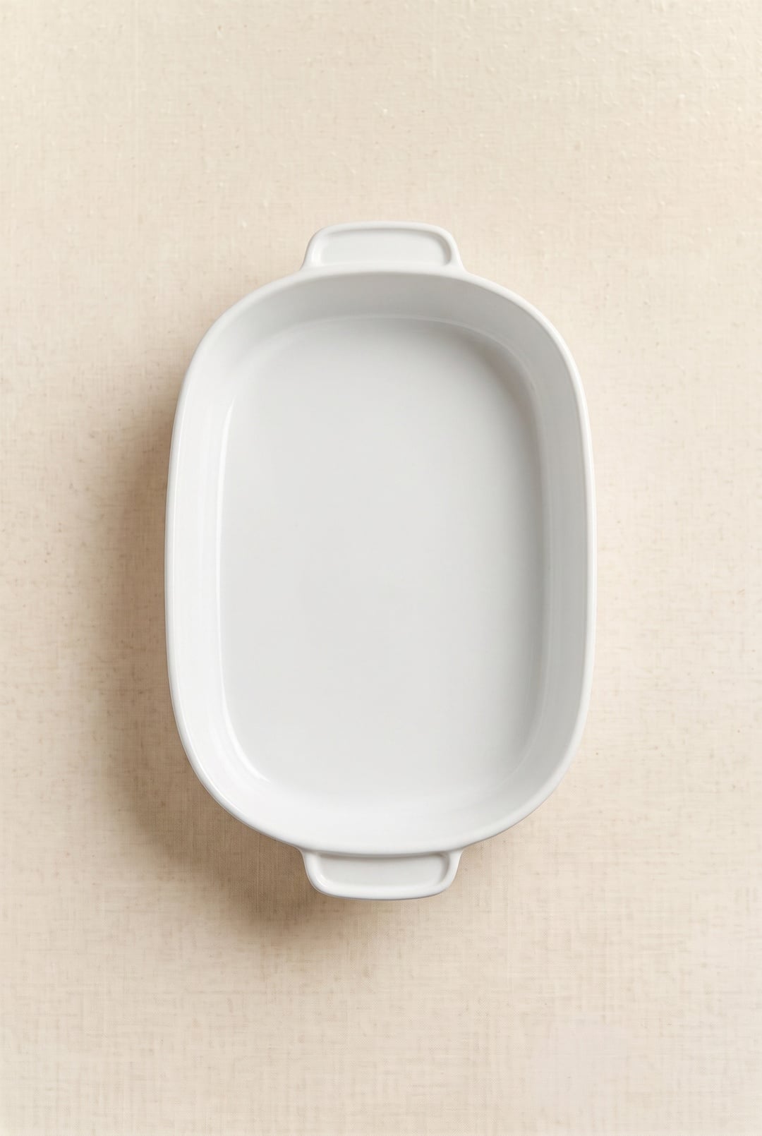 Norge Seramik Fırın Kabı 35 cm Beyaz