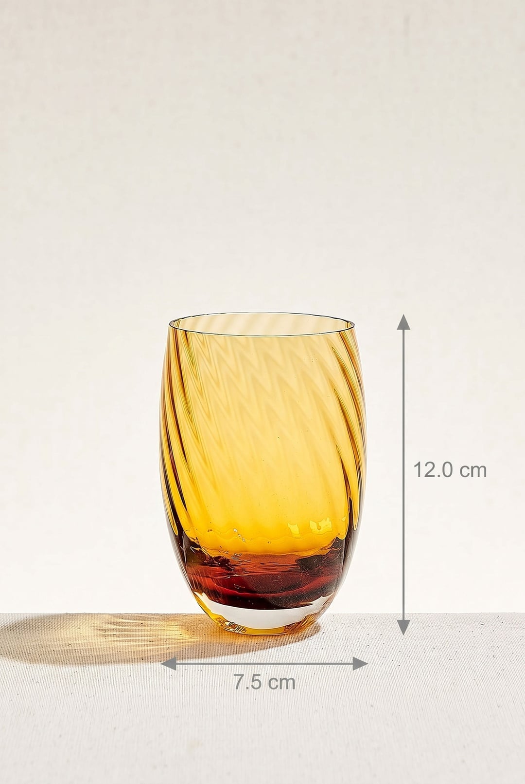 Optikli Su Bardağı Amber