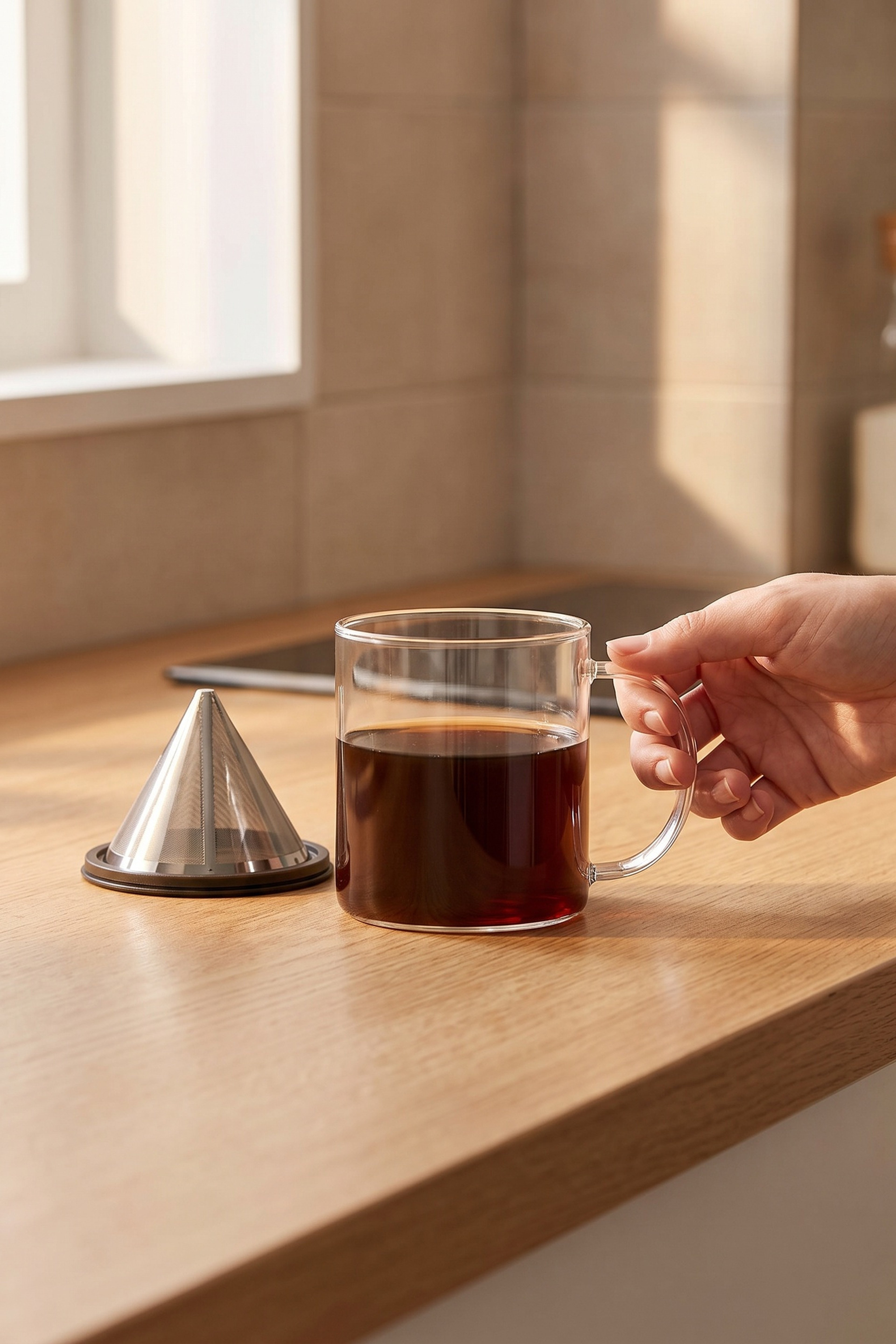 Filtre Kahve Dripper Seti