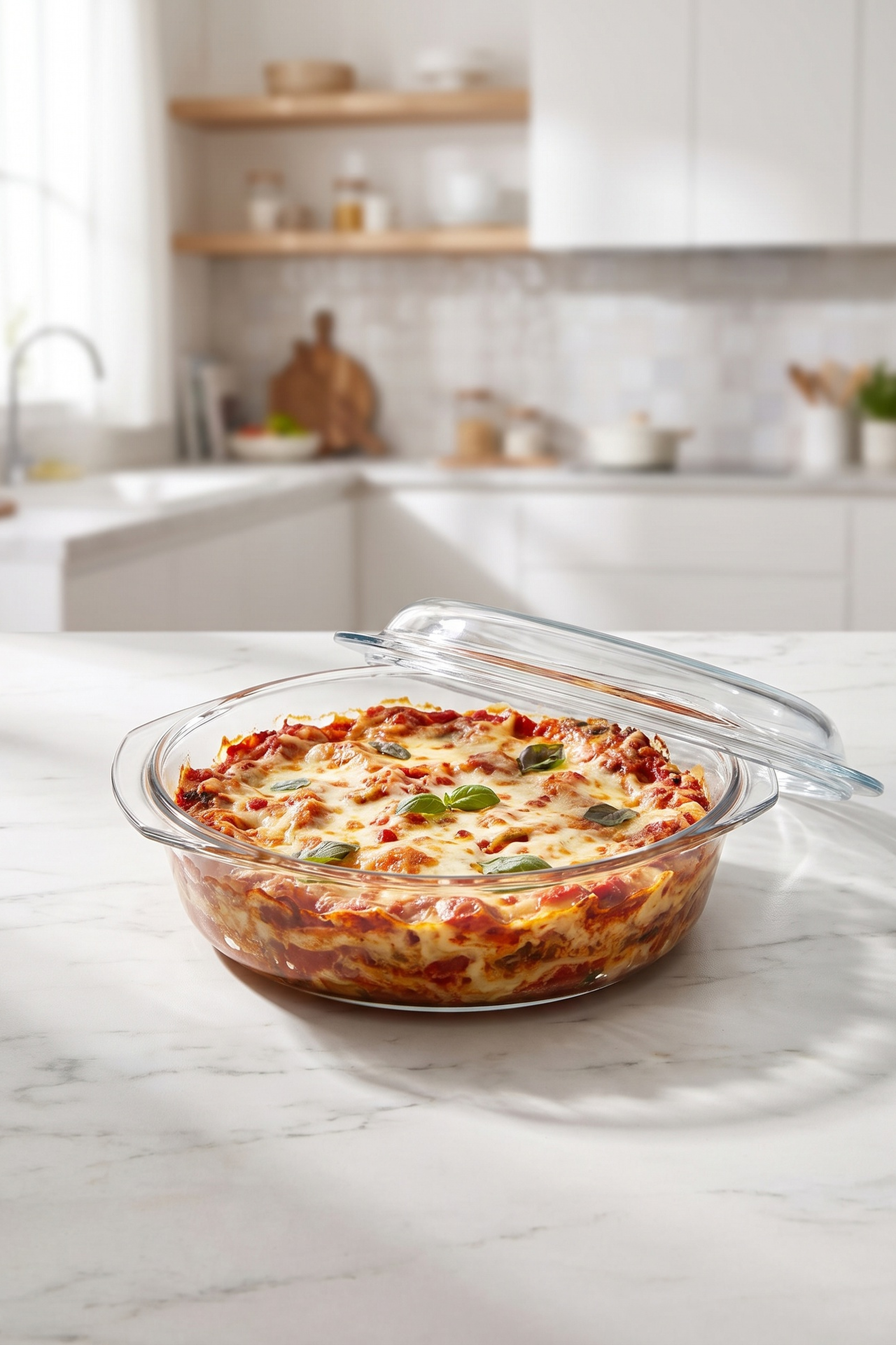Borcam Non-Stick Covered Pot 2.2 L