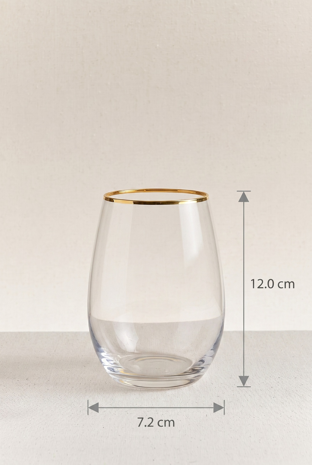 Amber Golden Touch Şarap Bardağı 570 cc