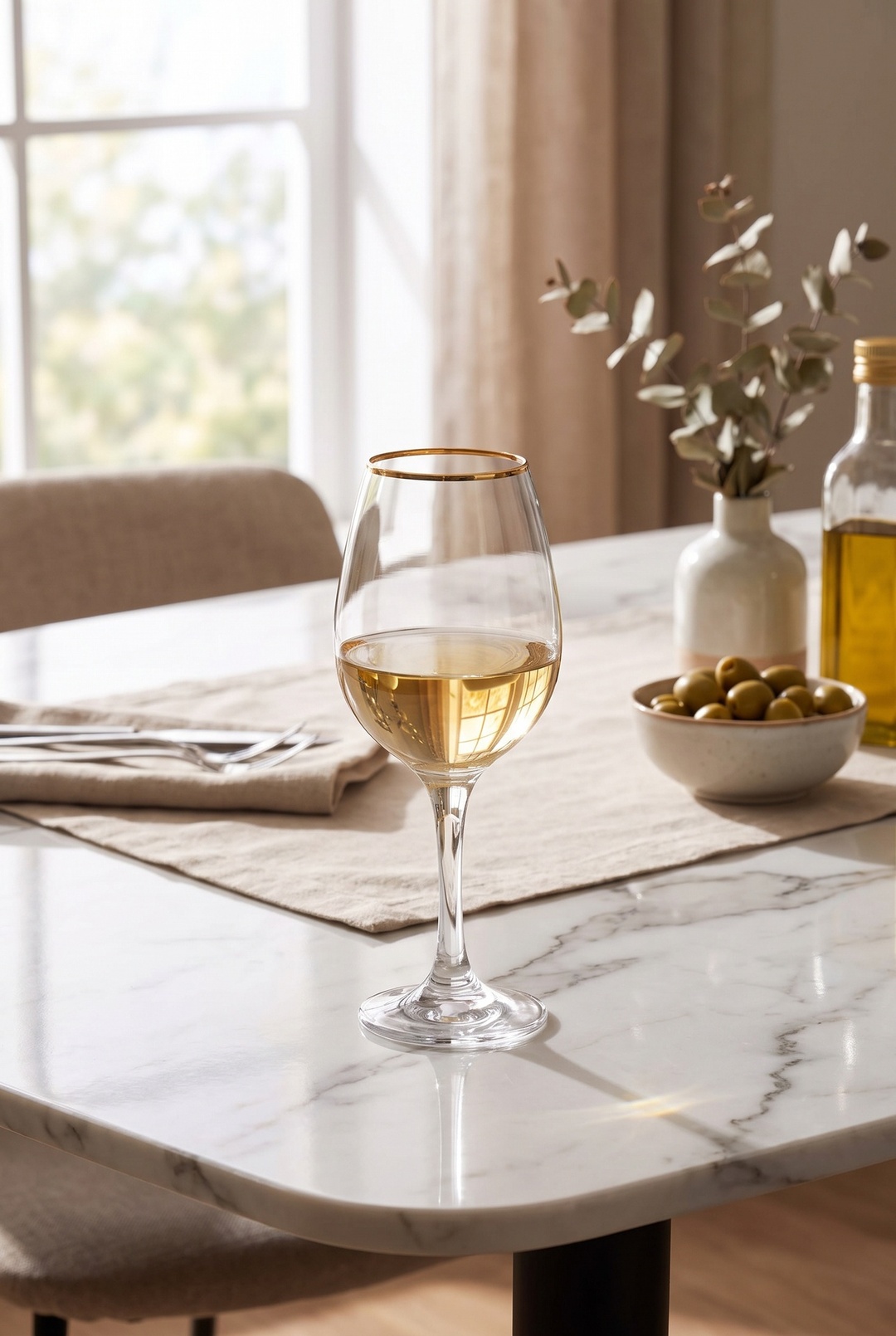 Amber Golden Touch Şarap Kadehi 460 cc
