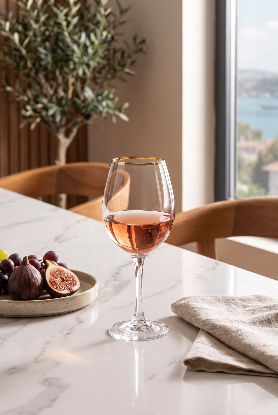 Amber Golden Touch Şarap Kadehi 460 cc